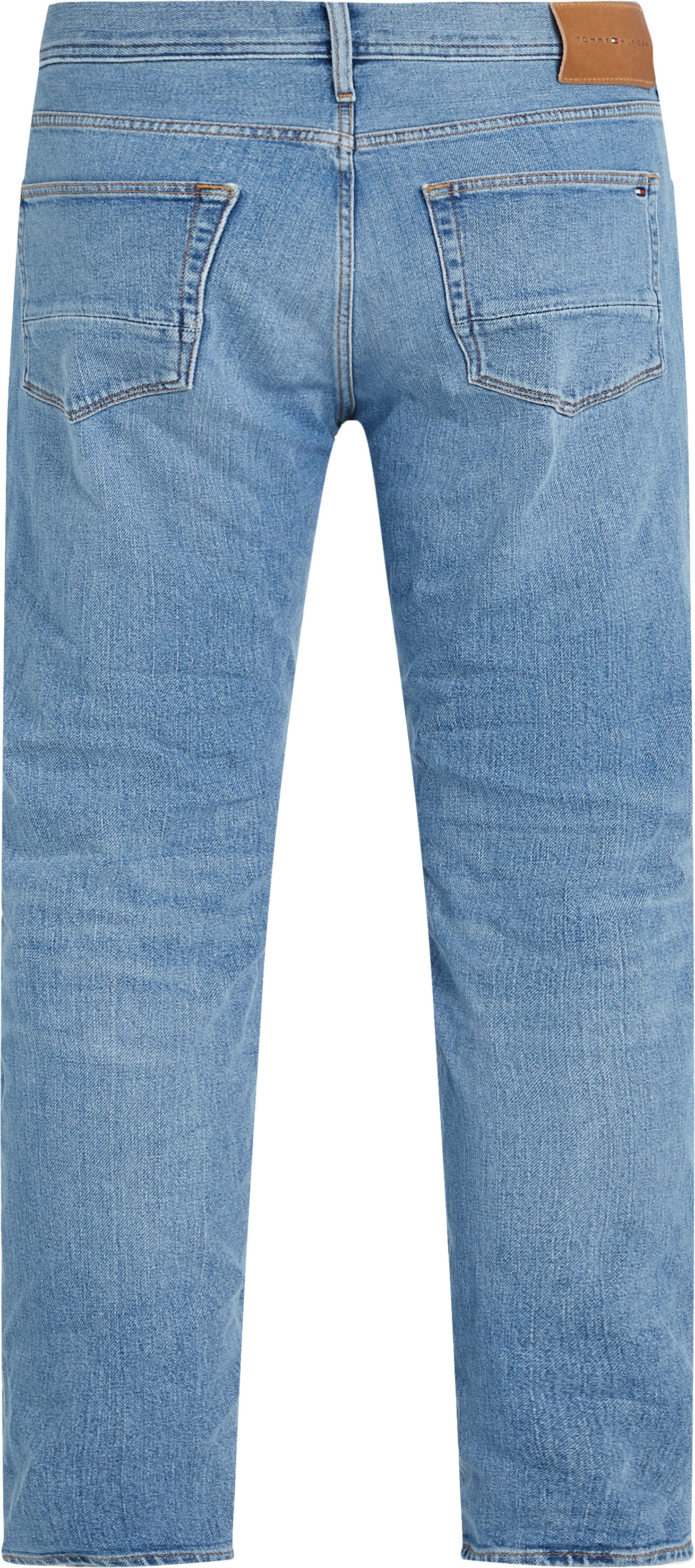Tommy Hilfiger Big & Tall Straight-Jeans »BT-MADISON STR MESA BLUE-B«, in Großen Größen, Logopatch