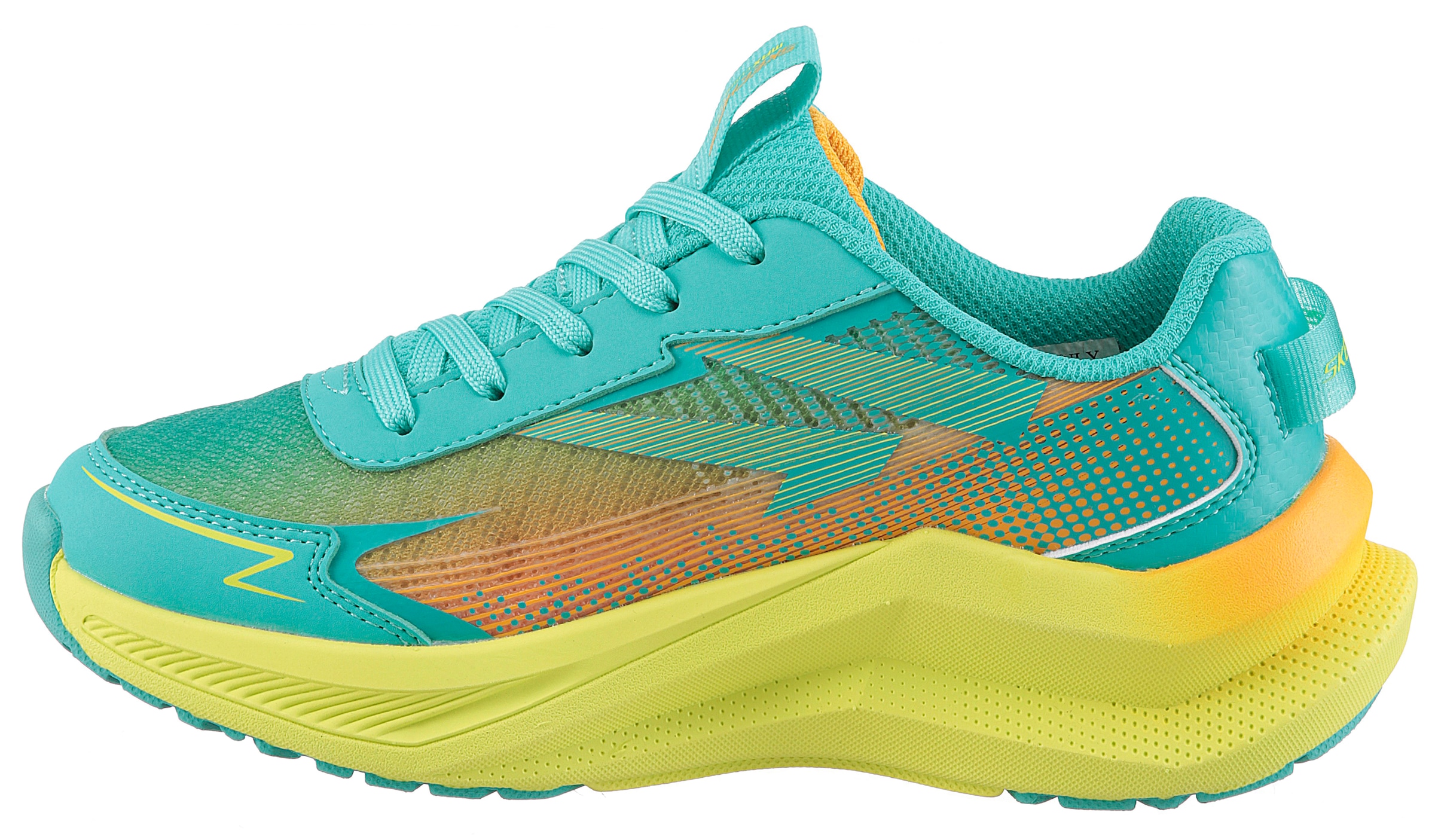 Skechers Sneaker »MAX CUSHIONING ASCENDER«, Trainingsschuh mit dämpfender Laufsohle, Größenschablone zum Download