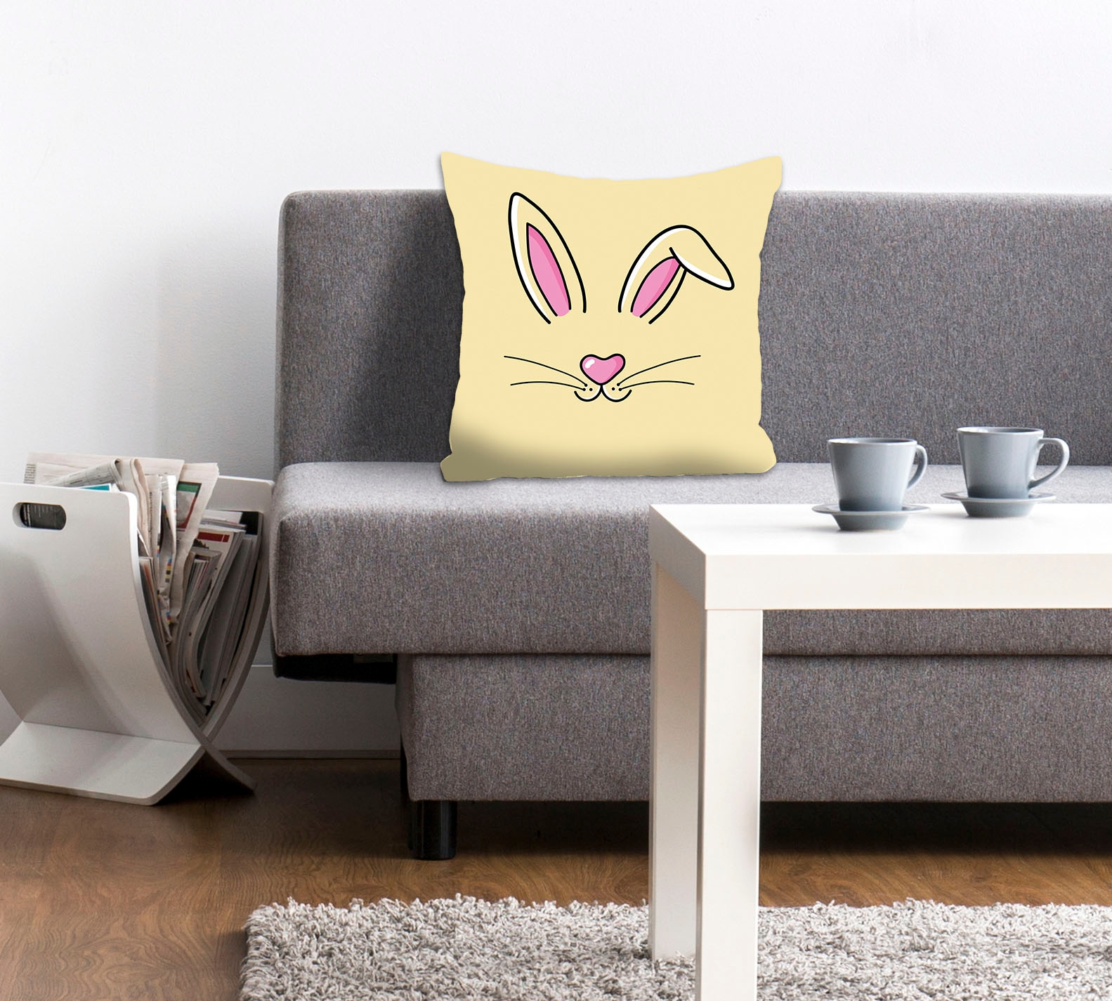 queence Dekokissen "Vermin" mit langen Hasenohren günstig online kaufen