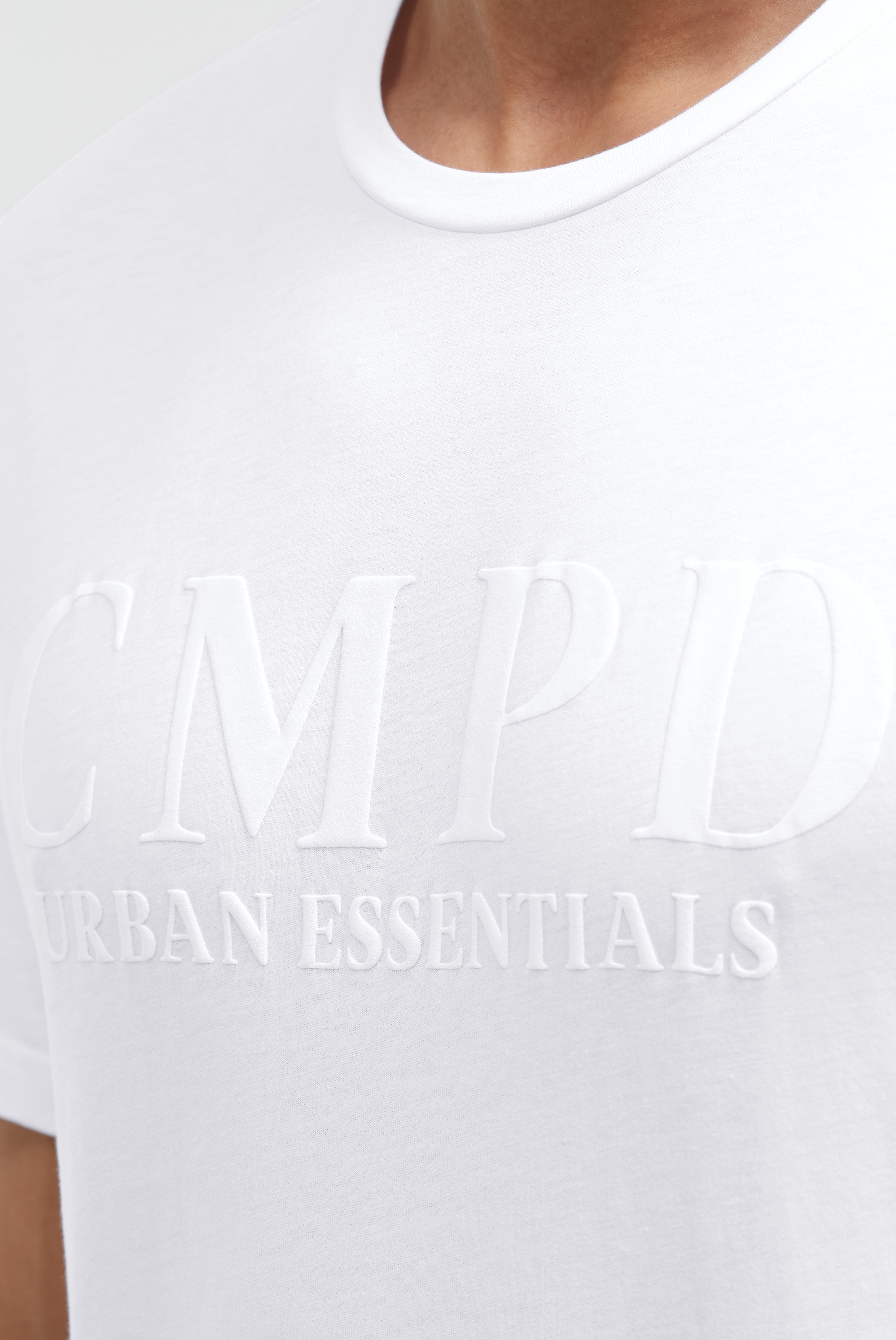 CMPD Rundhalsshirt aus Baumwolle