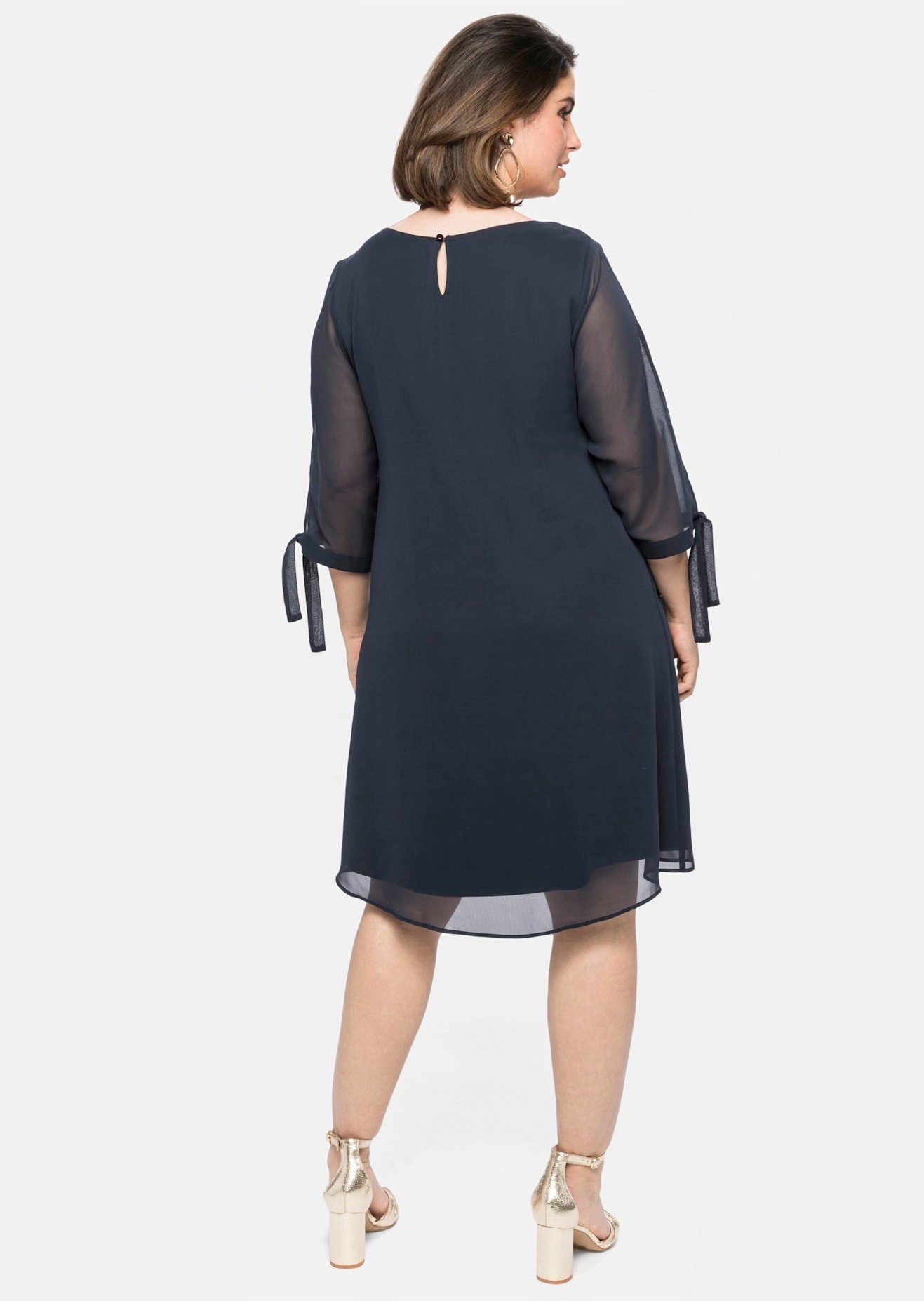 Sheego Chiffonkleid "Chiffonkleid" günstig online kaufen