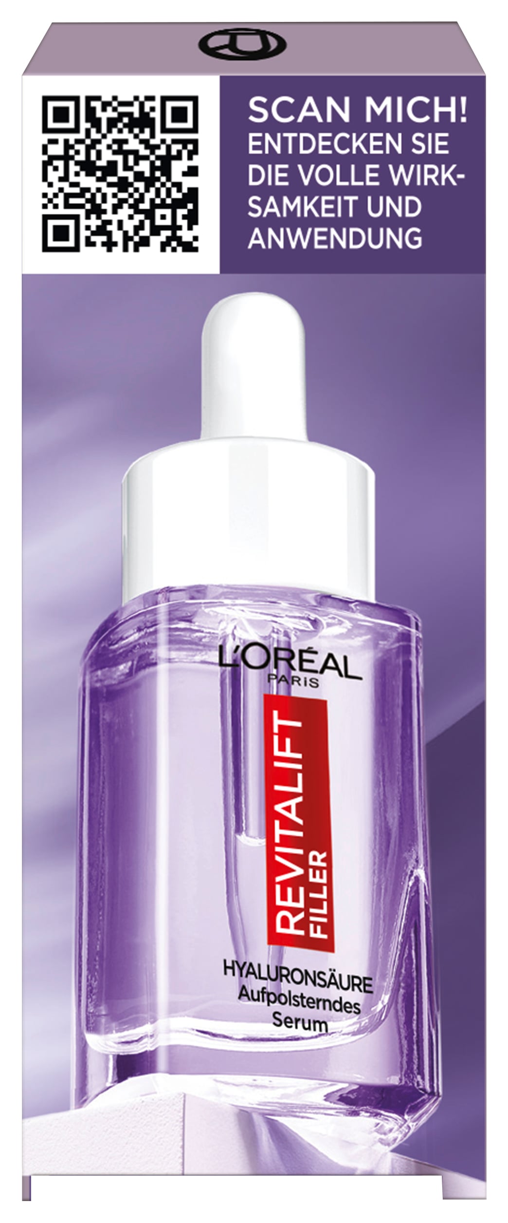 L'ORÉAL PARIS Gesichtsserum »REVITALIFT FILLER ANTI-FALTEN SERUM« mit Hyaluron