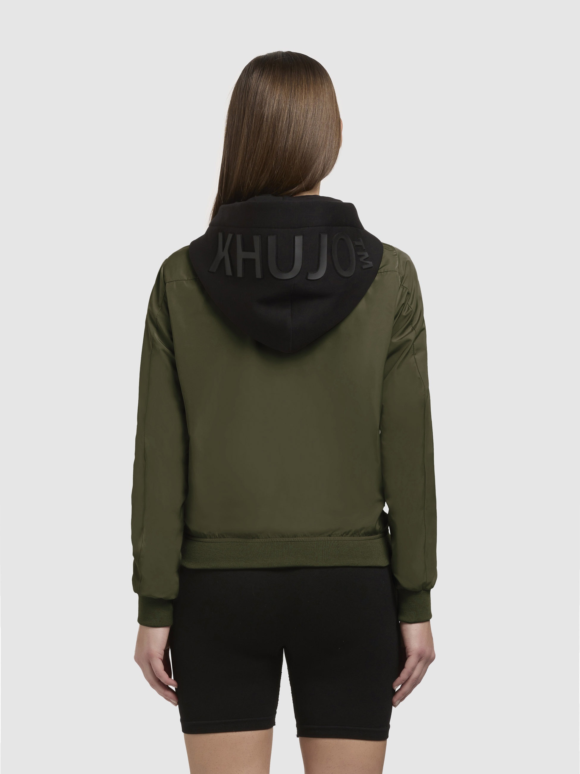 khujo Bomberjacke »SEEAM«, mit Kapuze