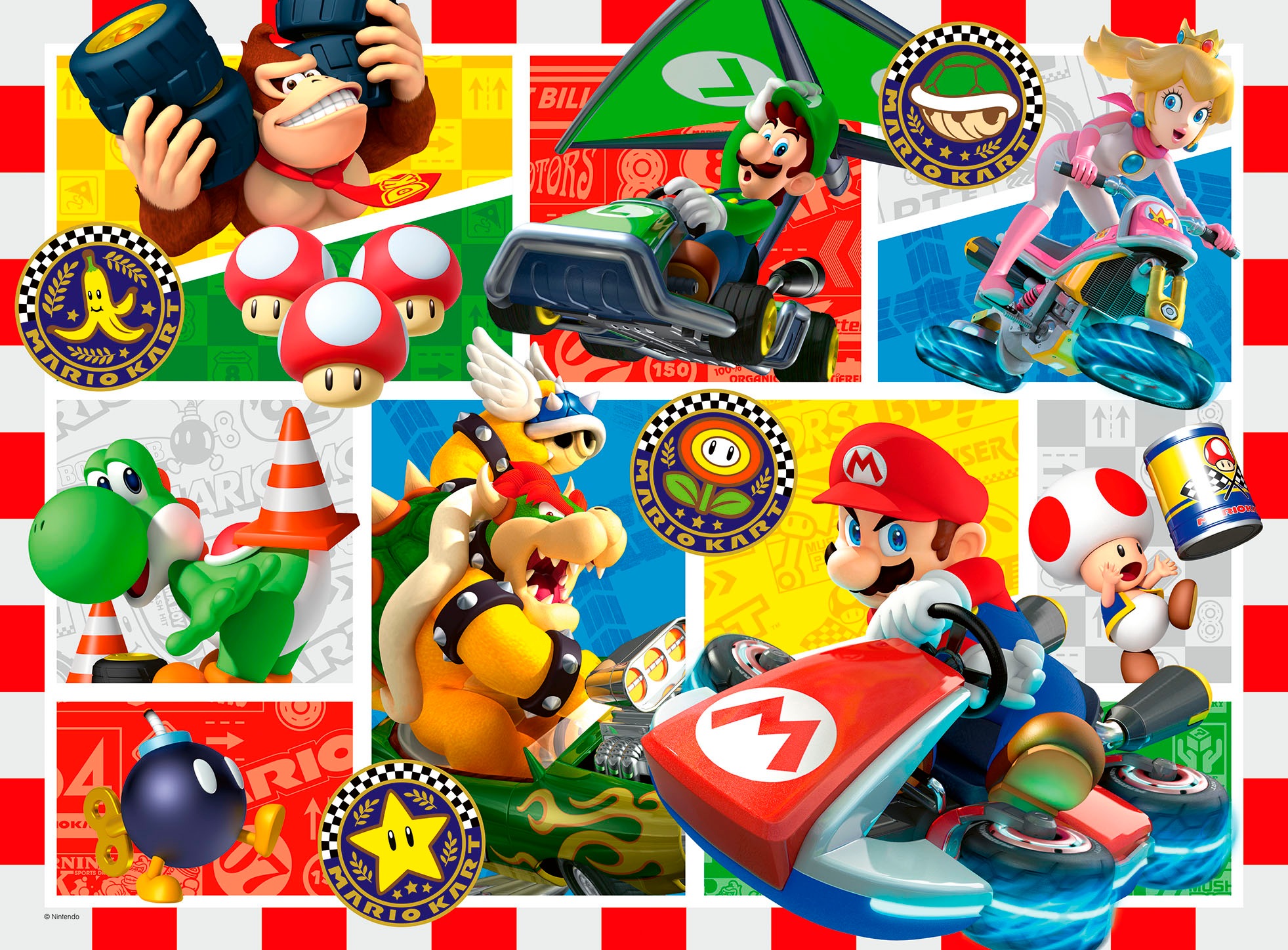 Ravensburger Puzzle »Spaß mit Mario Kart«, XXL; Made in Germany
