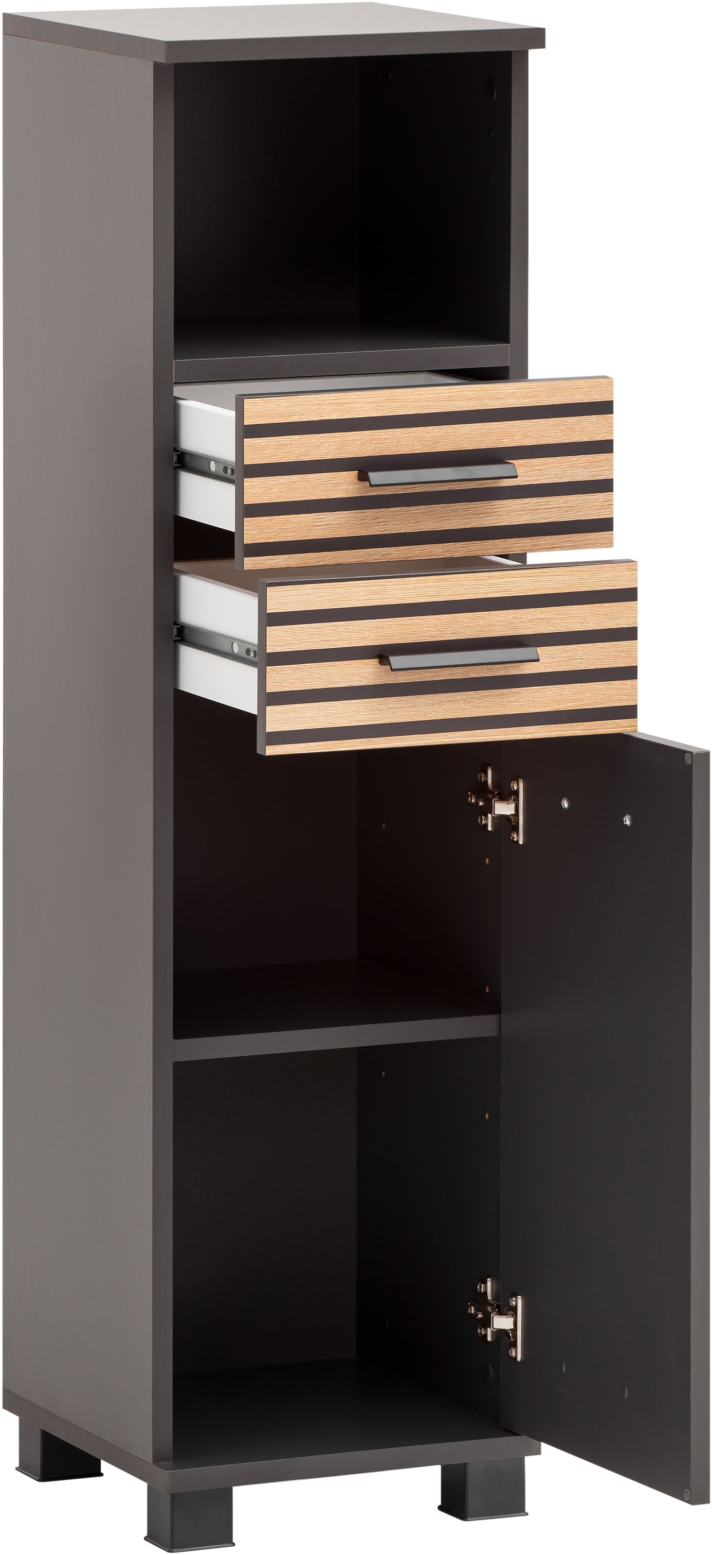 Schildmeyer Midischrank »Katta, Breite 30 cm«, Wechselbarer Türanschlag, Schubladen mit Akustikprint