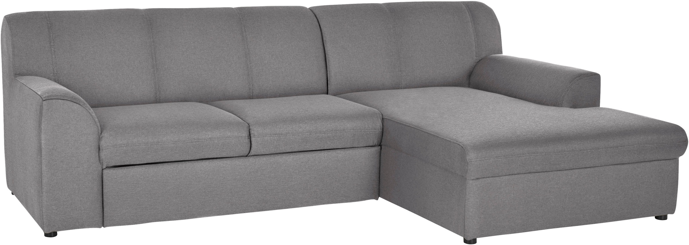 DOMO collection Ecksofa "Topper, elegant und zeitlos, kompaktes Stellmaß 24 günstig online kaufen
