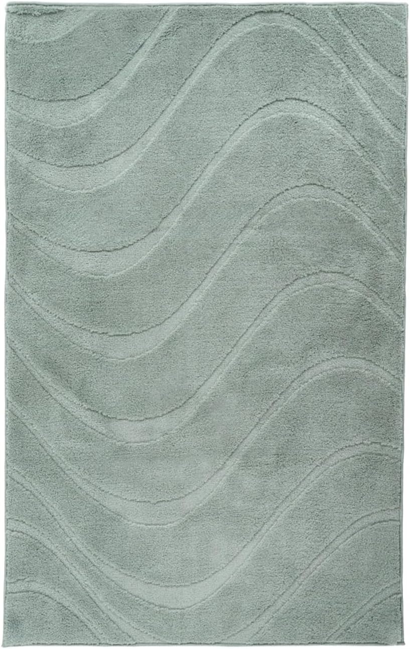 Thumbnail - Carpet City Badematte "BAT400, Badteppich uni" Höhe 11 mm rutschhemmend beschichtet fußbodenheizungsgeeignet Teppich Bad...