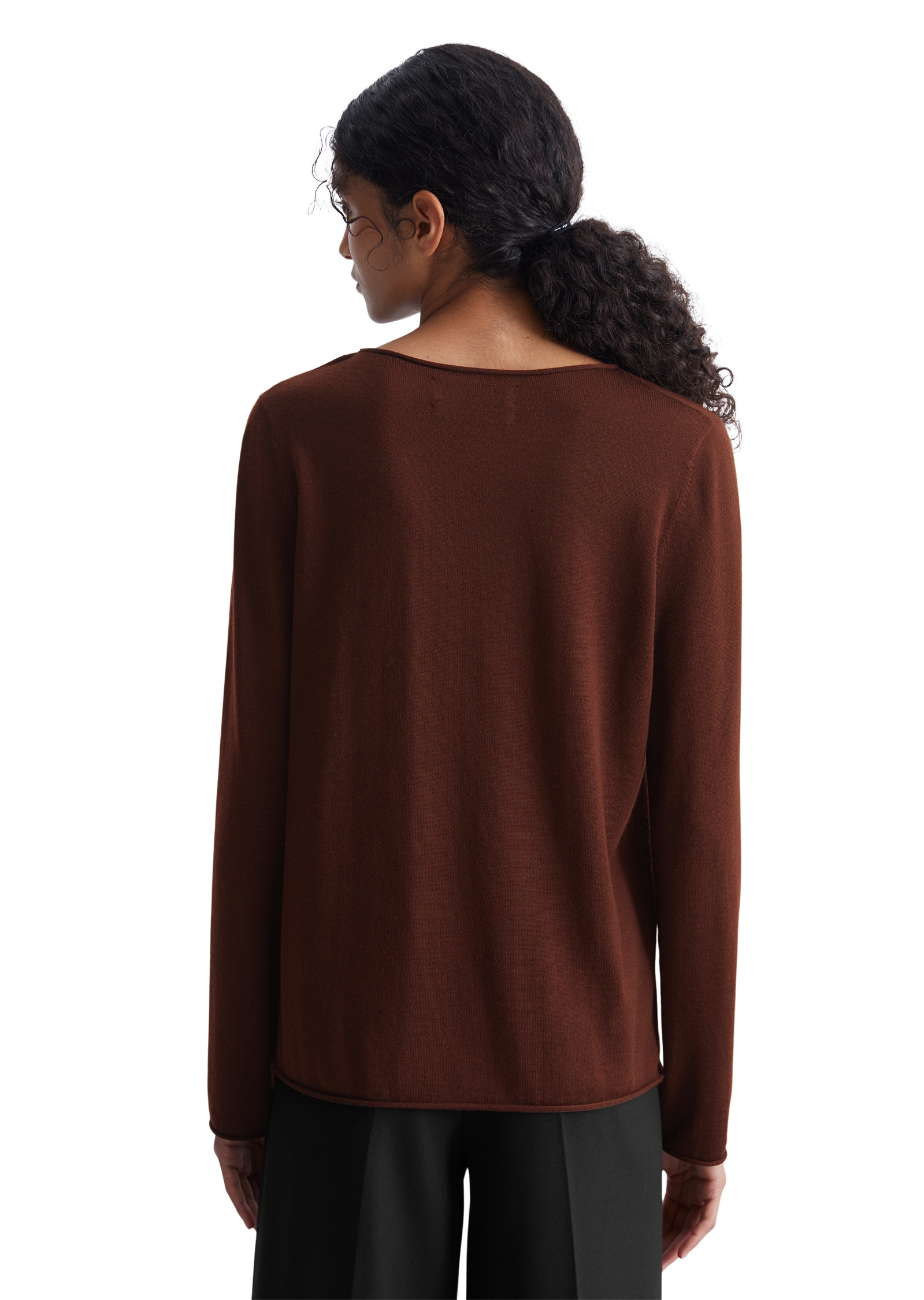 Marc O'Polo Strickpullover »aus feiner Merinowolle«
