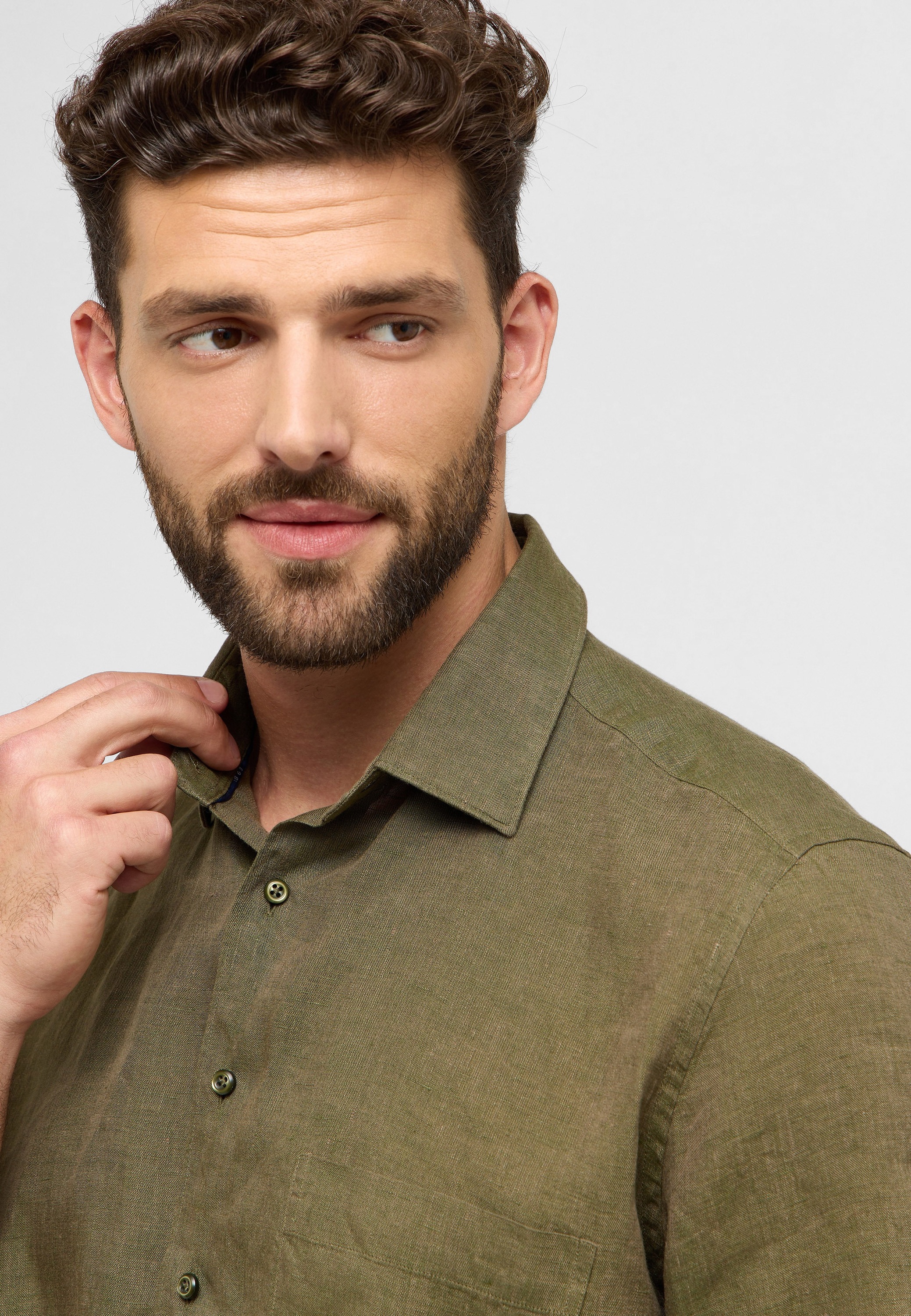 Thumbnail - Eterna Kurzarmhemd "COMFORT FIT" EASY IRON (bügelleicht)