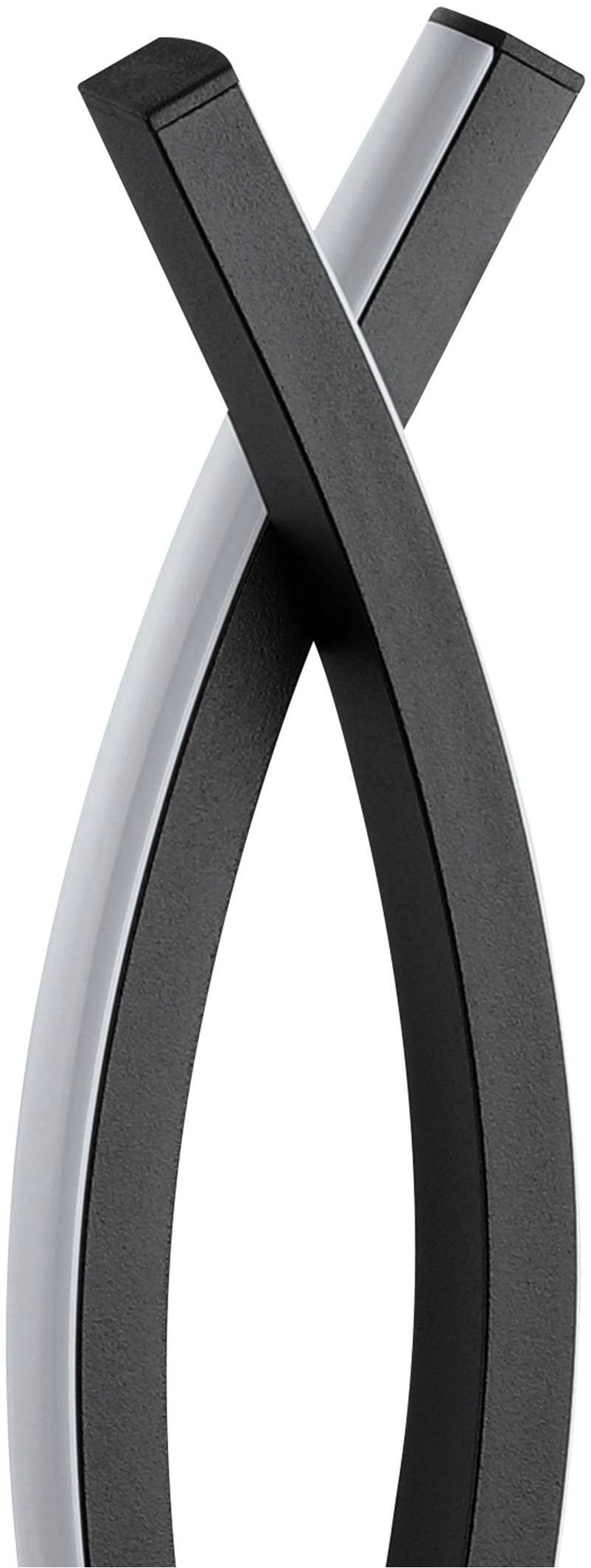 EGLO Tischleuchte »Lasana 3 Tischlampe, Wohnzimmerlampe, Stahl, Aluminum und Kunststoff« LED-Modul 1 Stk. Warmweiß