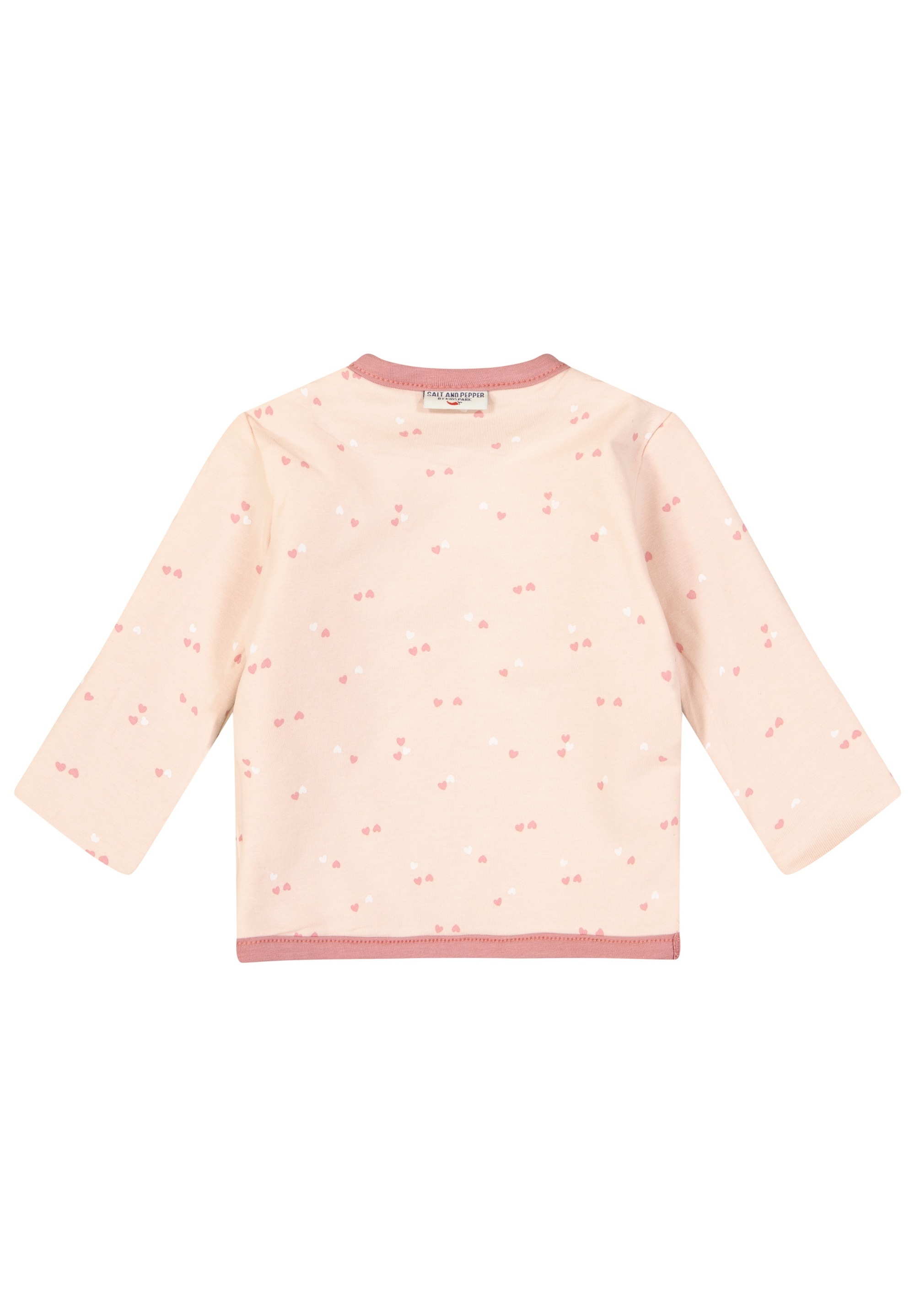 SALT AND PEPPER Sweatjacke »Darling«, mit niedlichen Herzchen
