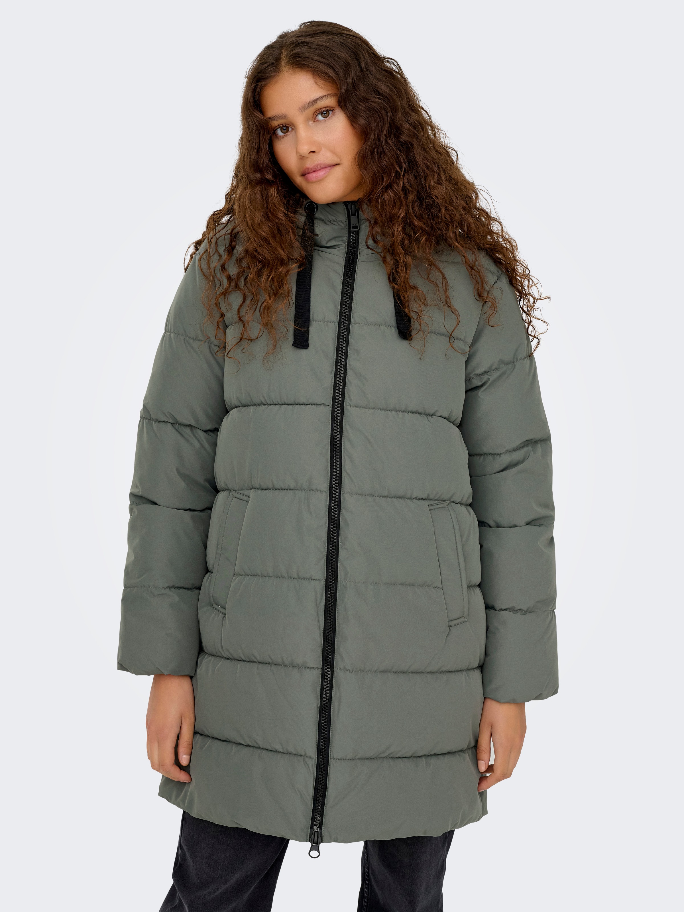 ONLY Steppmantel "ONLCLAIR PUFFER HOOD COAT OTW CC" günstig online kaufen