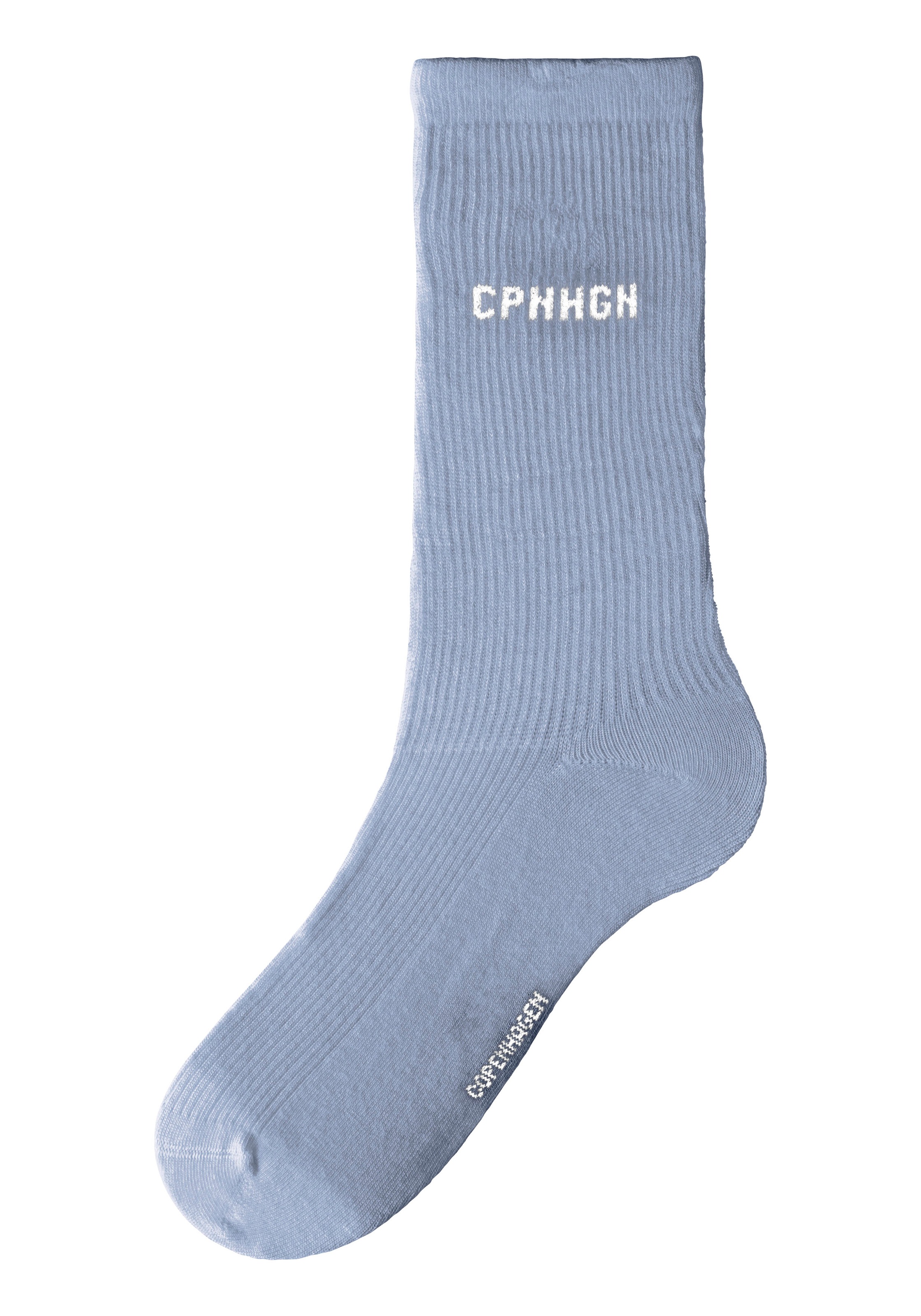Copenhagen Studios Basicsocken, (Packung, 3 Paar), mit Rippstruktur und Stickerei