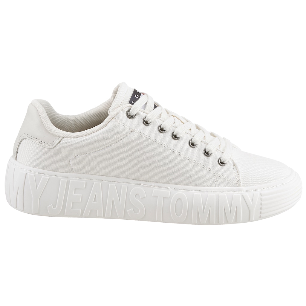 Tommy Jeans Plateausneaker »TOMMY JEANS NEW CUPSOLE CNVAS LC«