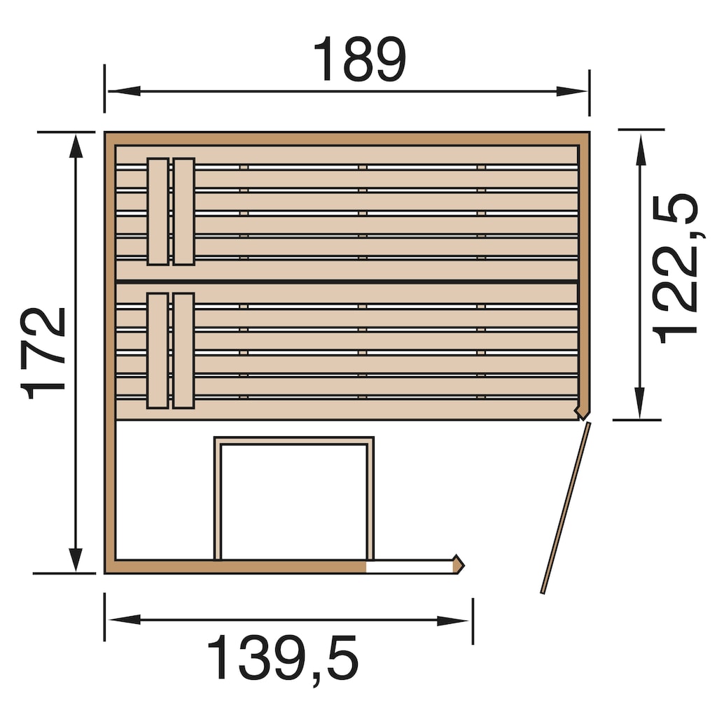 weka Sauna »Valida«