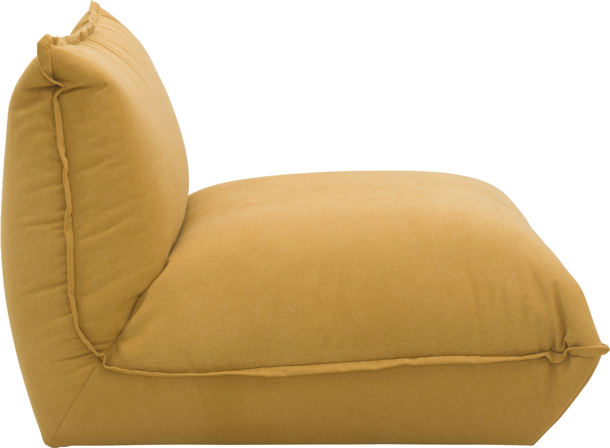 DOMO collection Sessel »Nantes Loungesessel, Wohlfühlsessel mit 360° Drehfunktion« hochwertig gepolstert mit Federkern, Struktur weich, mango