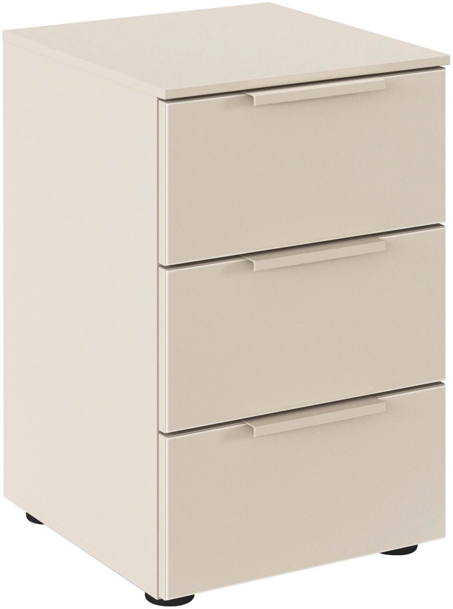 LeGer Home by Lena Gercke Nachtkommode "Nachttisch Nachtschrank Nachtkonsole SERINA eleganter Eyecatcher" inkl. SOFT-CLOSE-FUNKTION, mit 3 Schubkästen sowie hochwertigen Metallgriffen MADE IN GERMANY