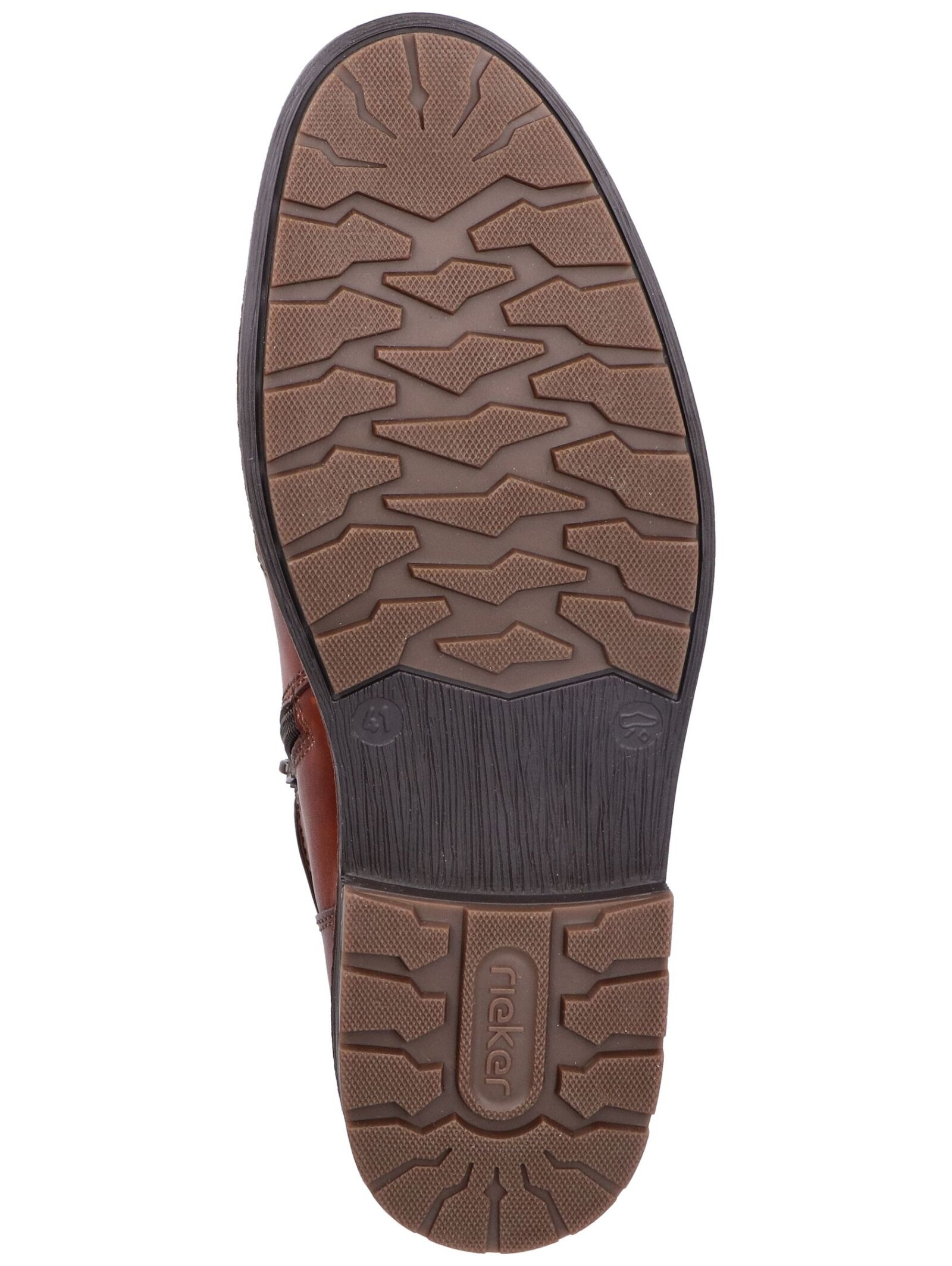 Rieker Schnürstiefelette »Rieker Stiefelette Glattleder«