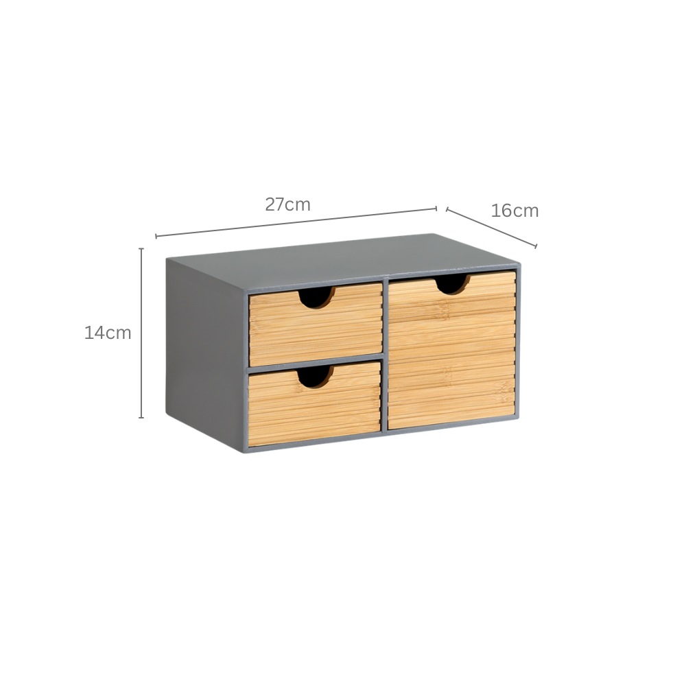 KESPER® Organizer »Küchenregal, Aufbewahrungsbox, FSC®-zertifiziert« Mini-Kommode mit 3 Schubladen