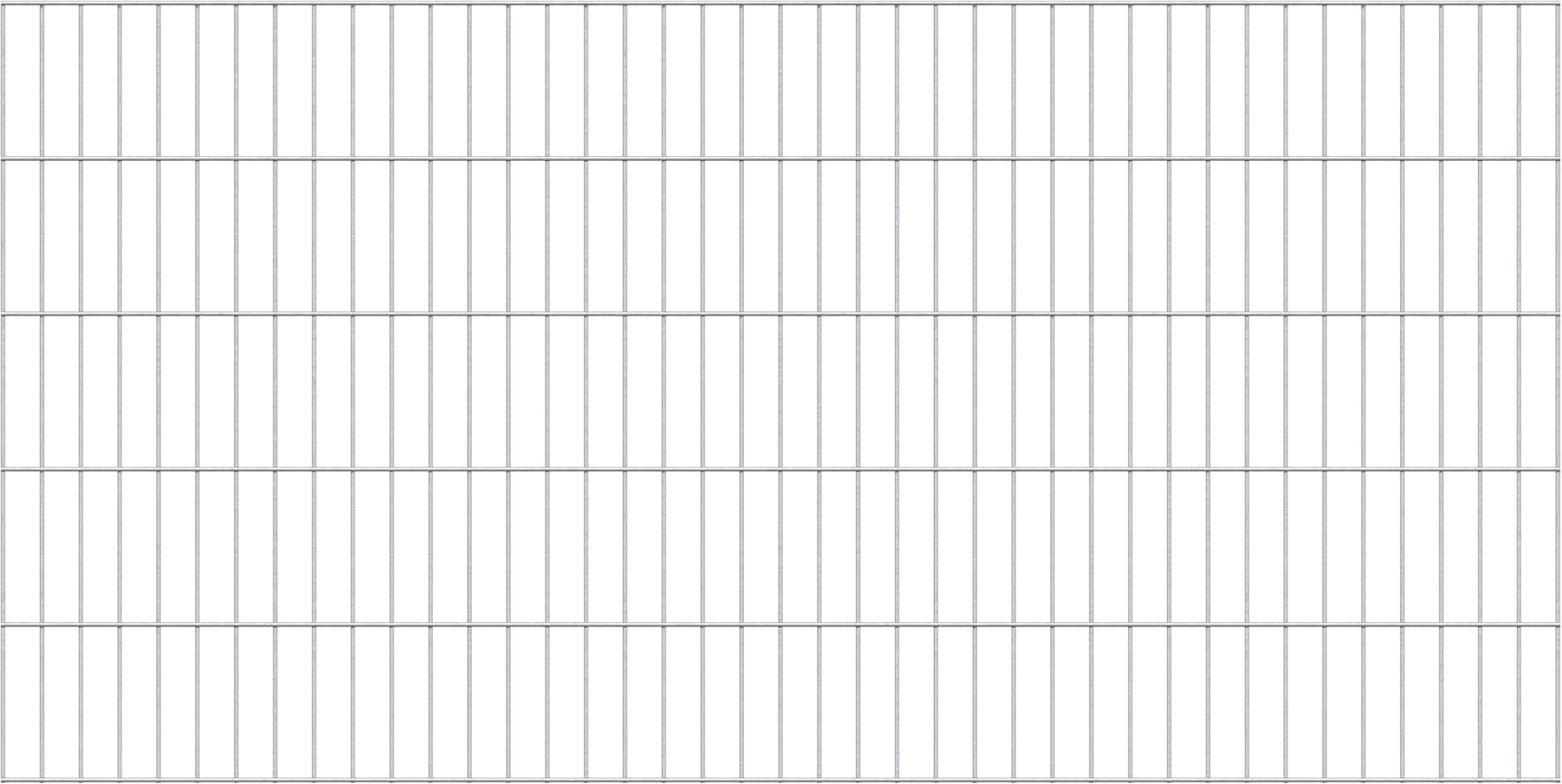 Doppelstabmattenzaun »Doppelstab-Gittermatte 6/5/6«, LxH: 200x100 cm