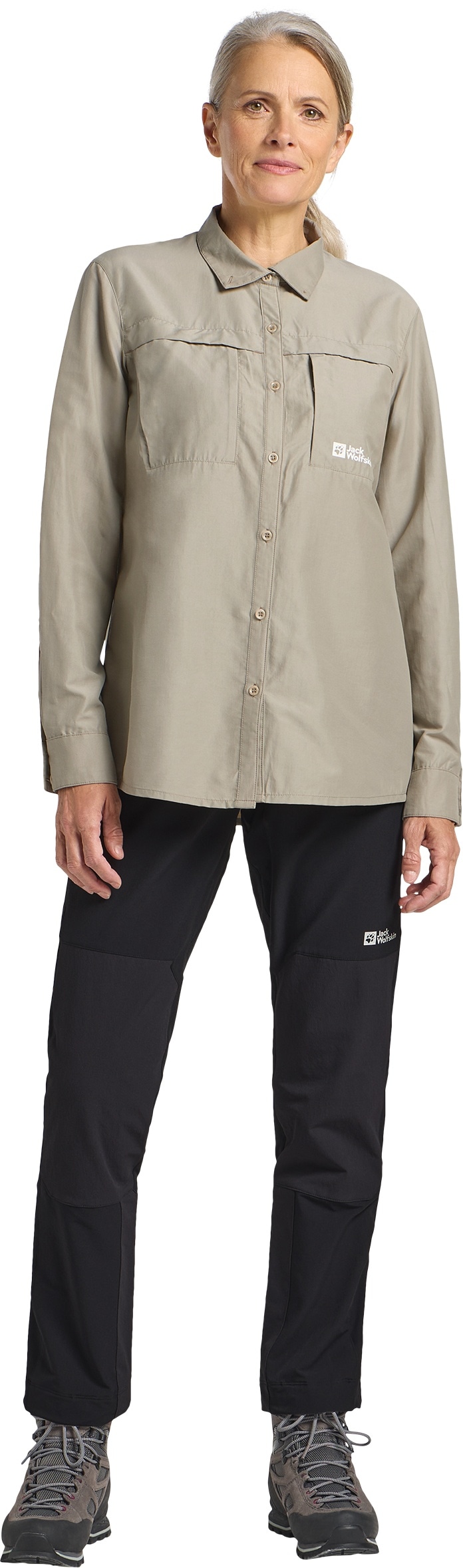 Jack Wolfskin Langarmbluse »BARRIER LS SHIRT W«