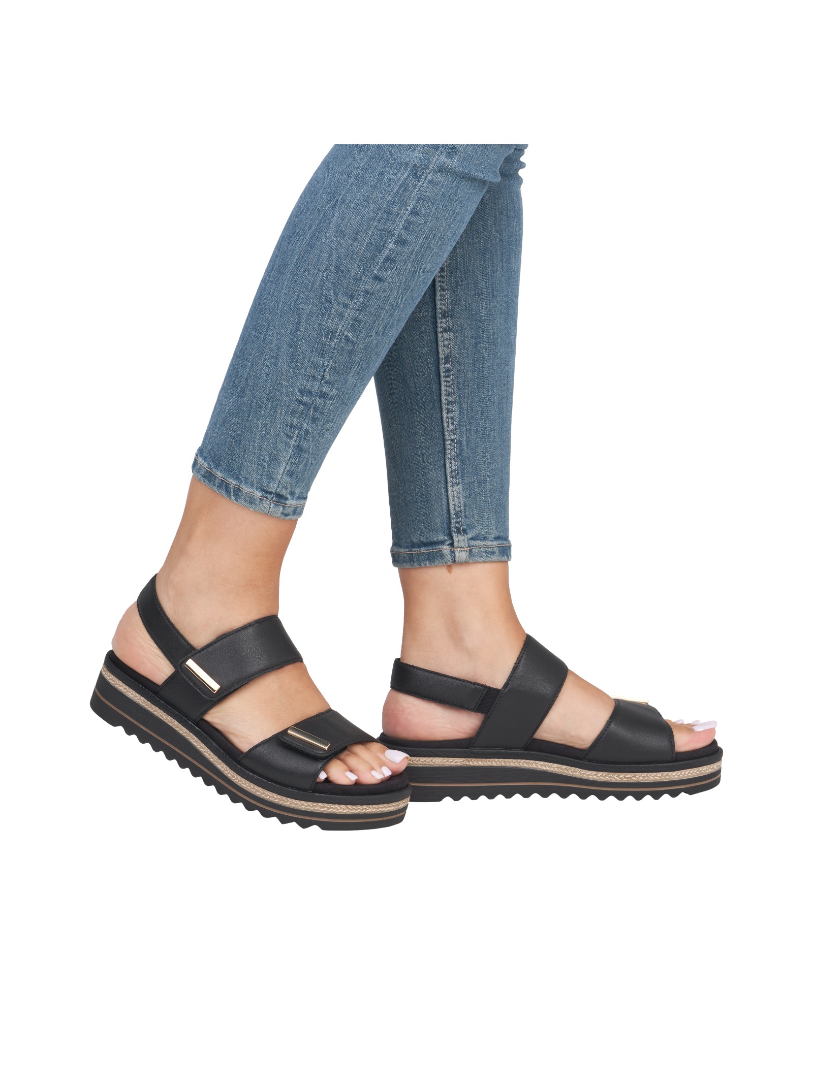 Thumbnail - Remonte Plateausandaletten "Remonte Sandalen Glattleder"