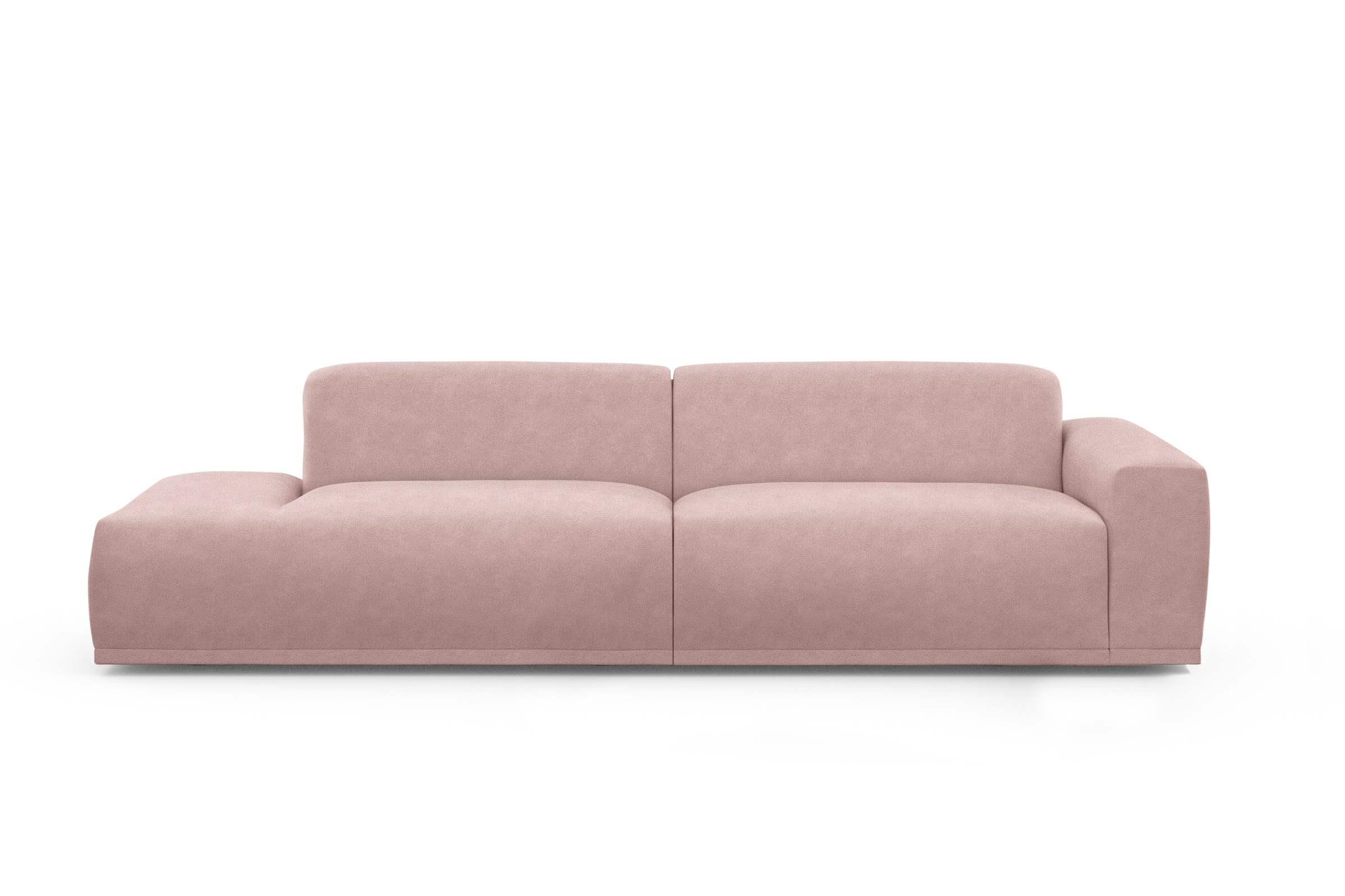 TRENDMANUFAKTUR Big-Sofa »Braga, mit hochwertigem Kaltschaum, Megasofa, in Cord erhältlich«, modernes Big-Sofa, Couch mit hohem Sitzkomfort, 277/72/107 cm (B/H/T)