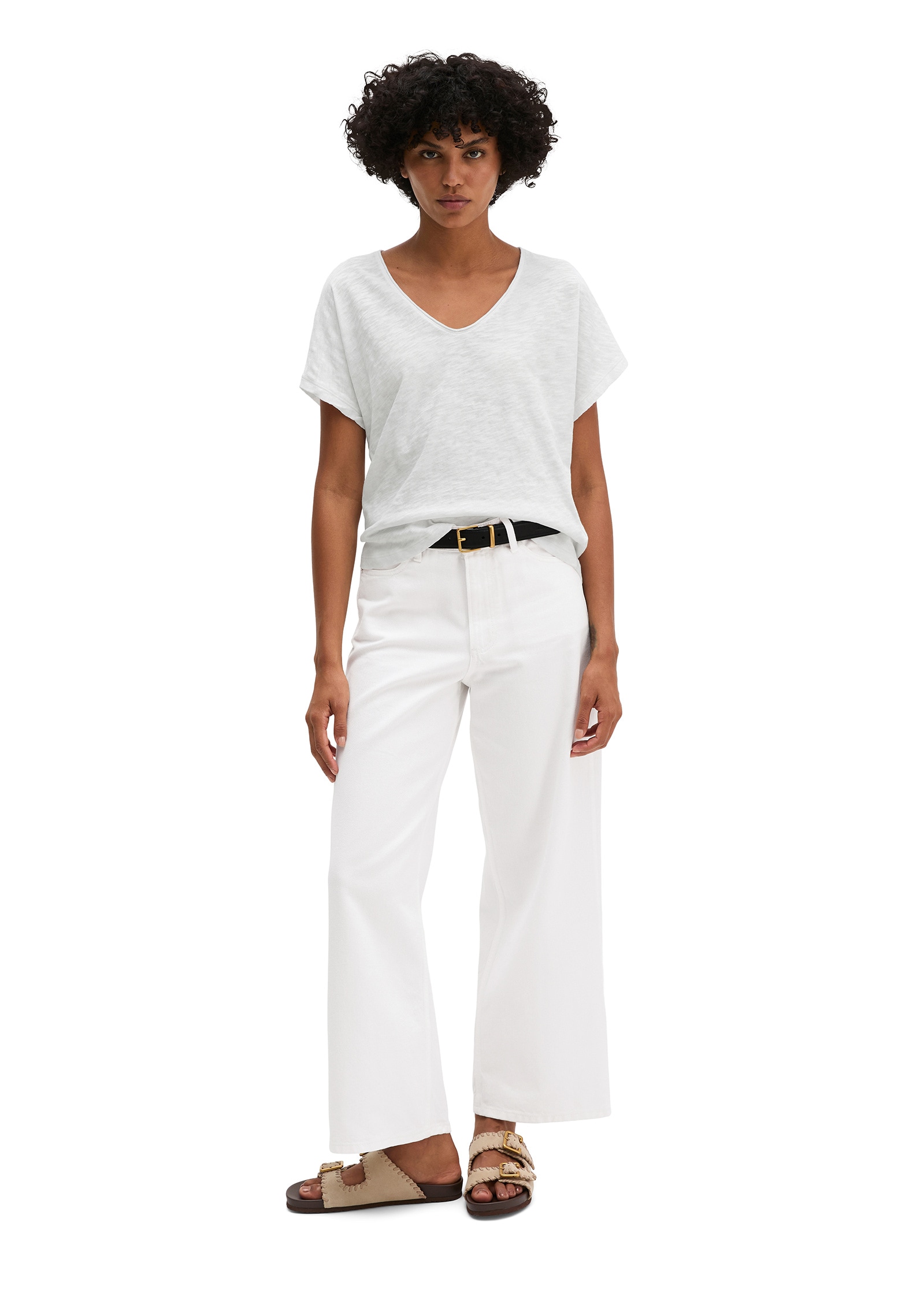Marc O'Polo T-Shirt »aus Slub-Jersey«