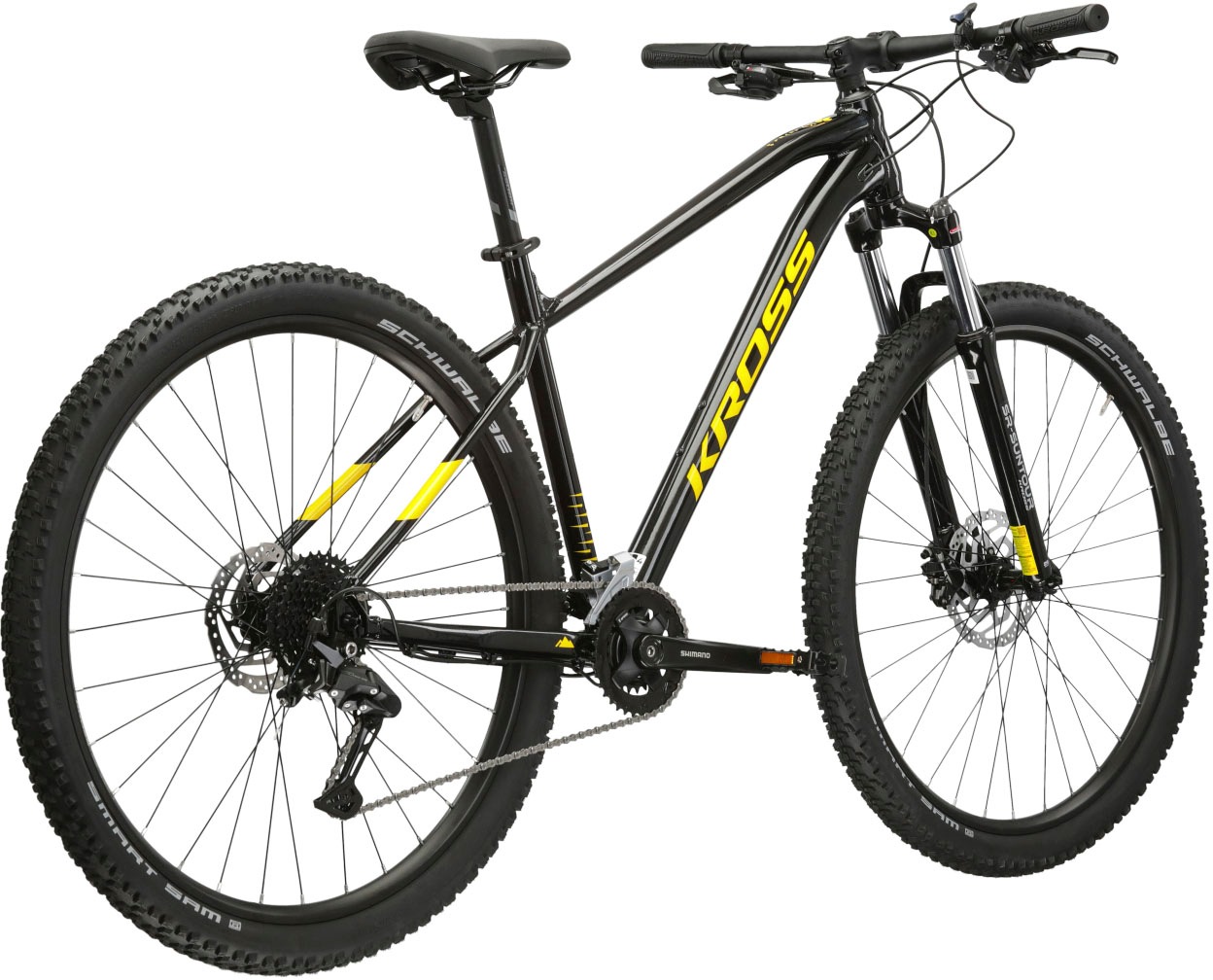 Kross Mountainbike »Hardtail Level 2.0«, 16 Gang, Shimano, CUES U4000 Schaltwerk, Kettenschaltung