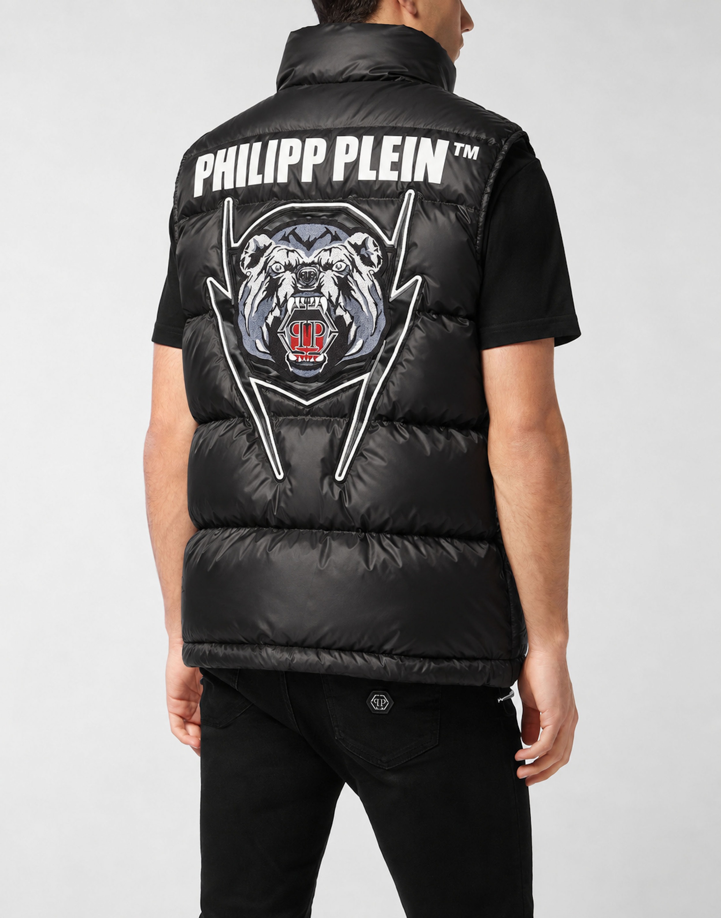 PHILIPP PLEIN Kurzweste »Sleeveless Short Vest MMA«