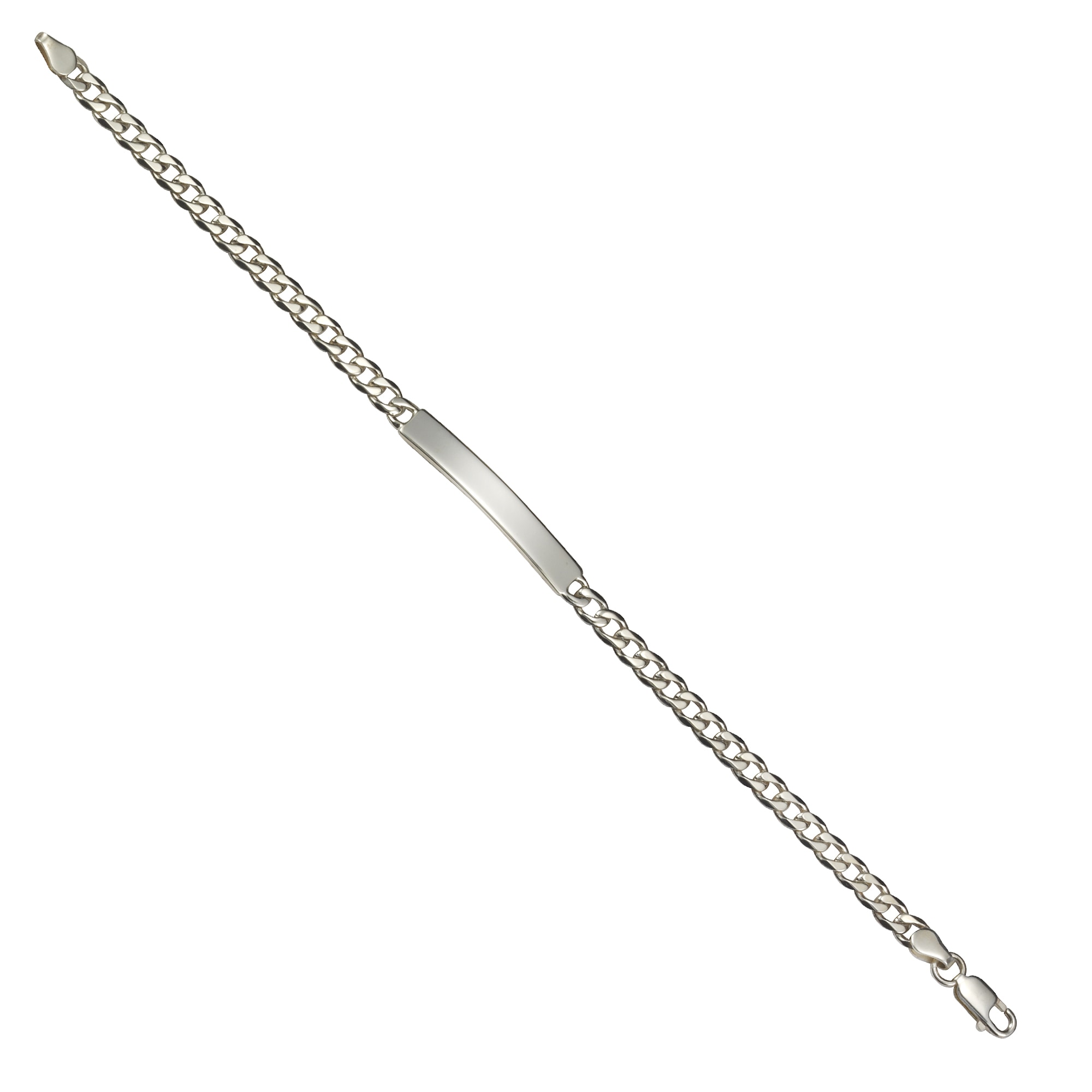 Vivance Armband »925 Silber Schildband« | BAUR rhodiniert