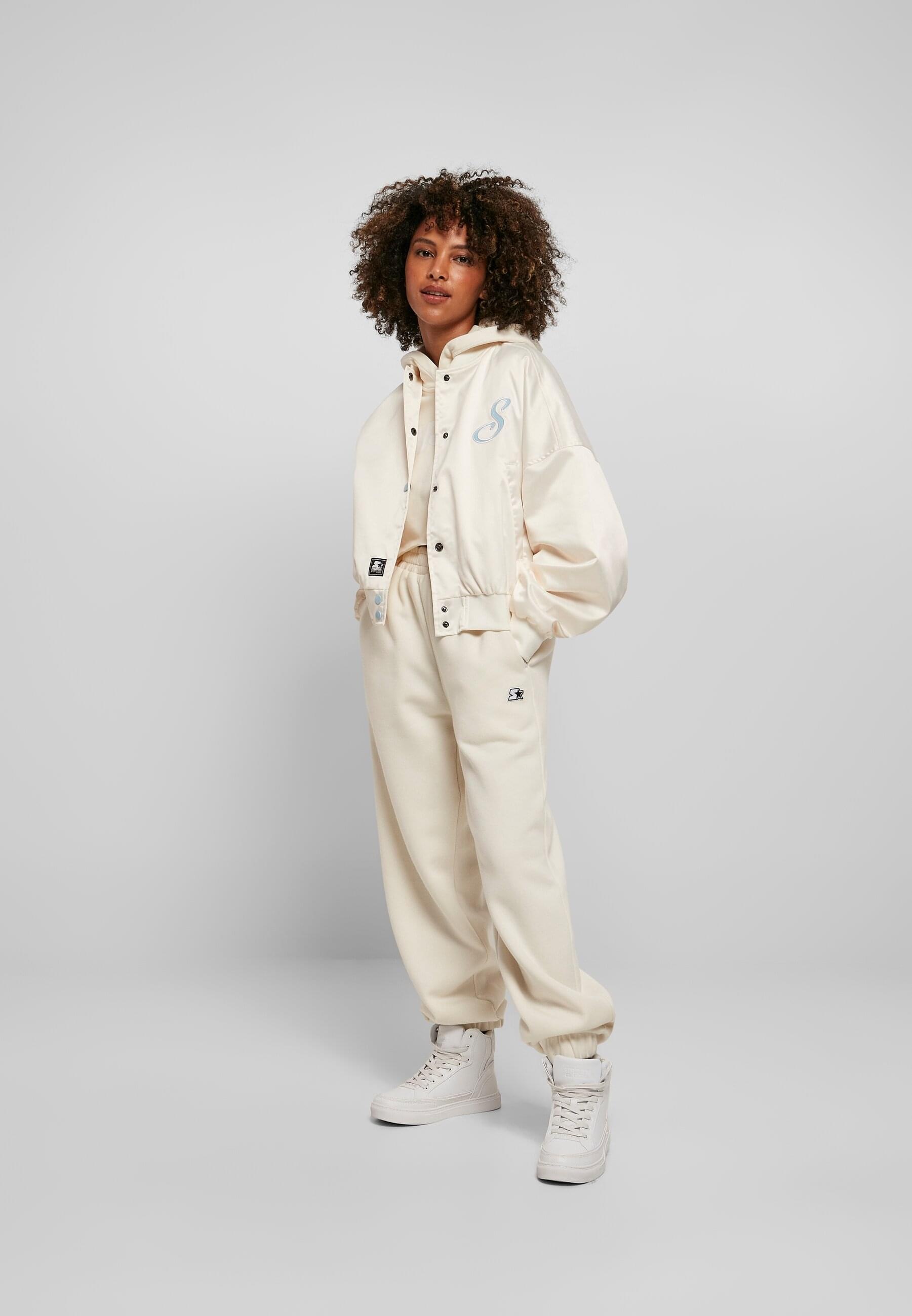 Starter Black Label Collegejacke »Starter Black Label Damen Ladies Starter Satin College Jacket«, (1 St.), mit Kapuze
