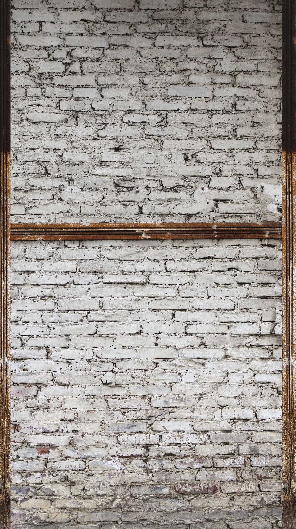 living walls Fototapete "The Wall" Motiv Steinoptik urban glatt Fototapete Vintage Tapete Steinoptik Tapeten modern Design Wandtapete