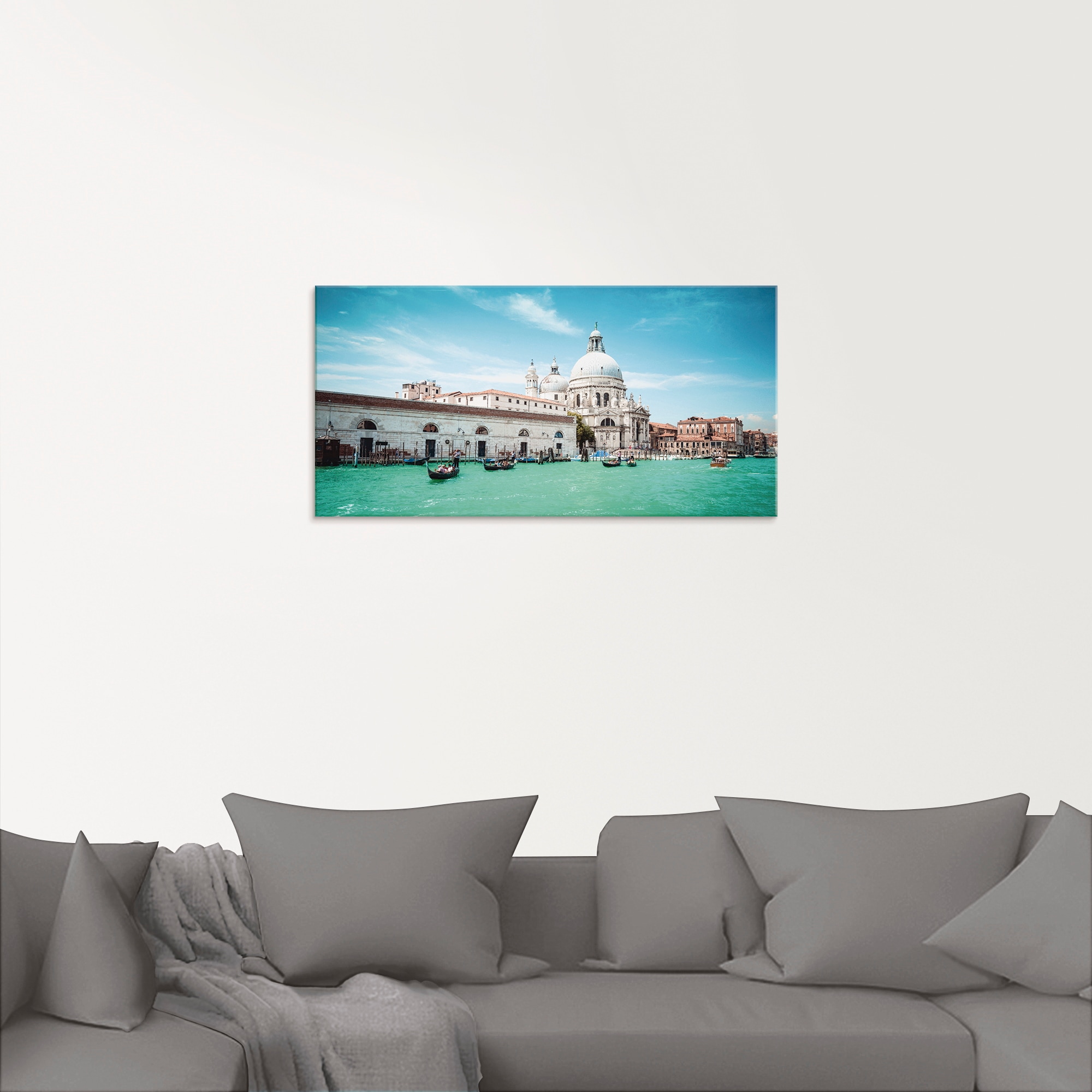 Artland Glasbild »Venedig Santa Maria della Salute I«, Italien, (1 St.), in verschiedenen Größen