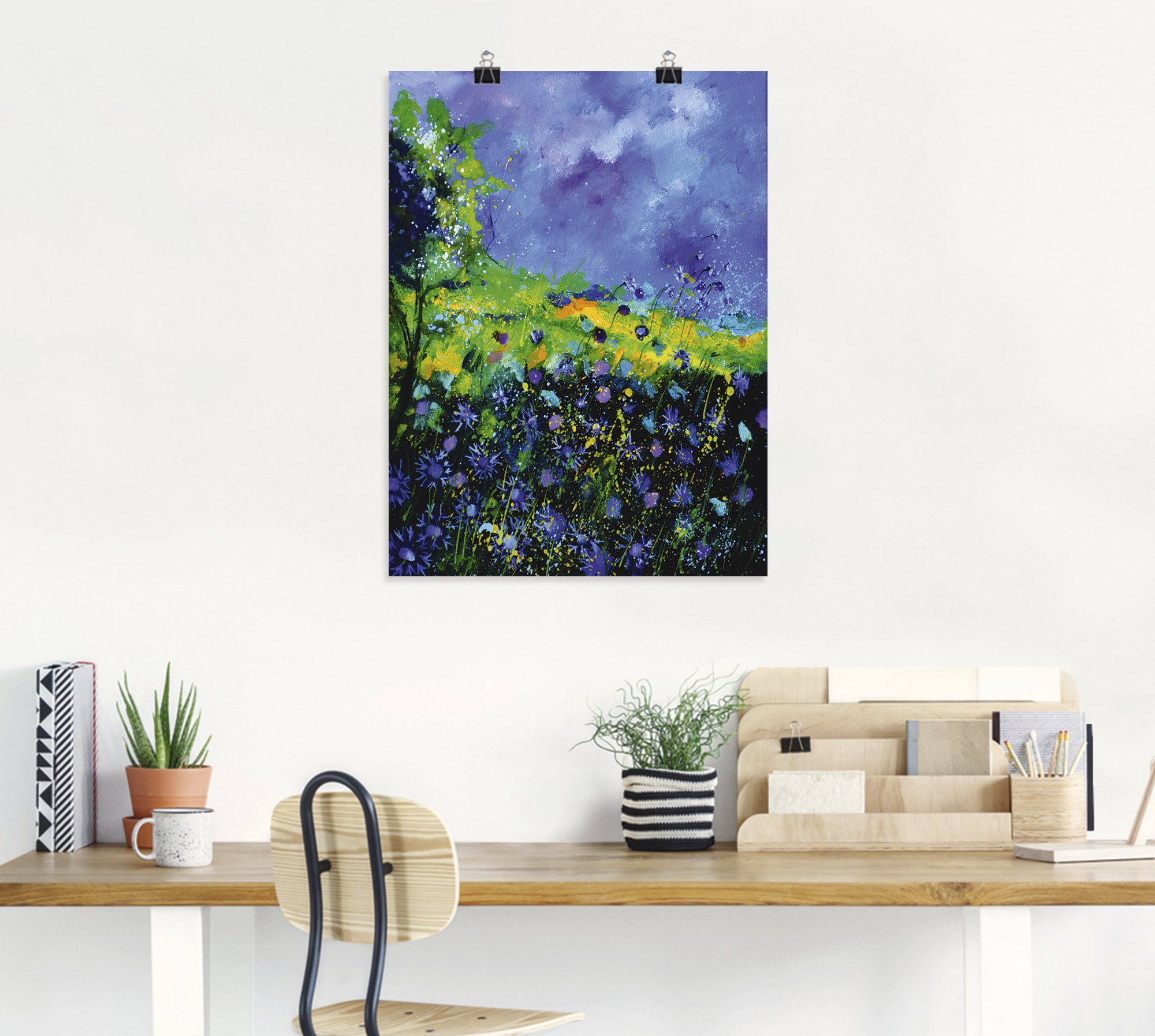 Artland Wandbild »Wilde Blumen«, Blumenwiese, (1 St.), als Leinwandbild, Poster in verschied. Größen