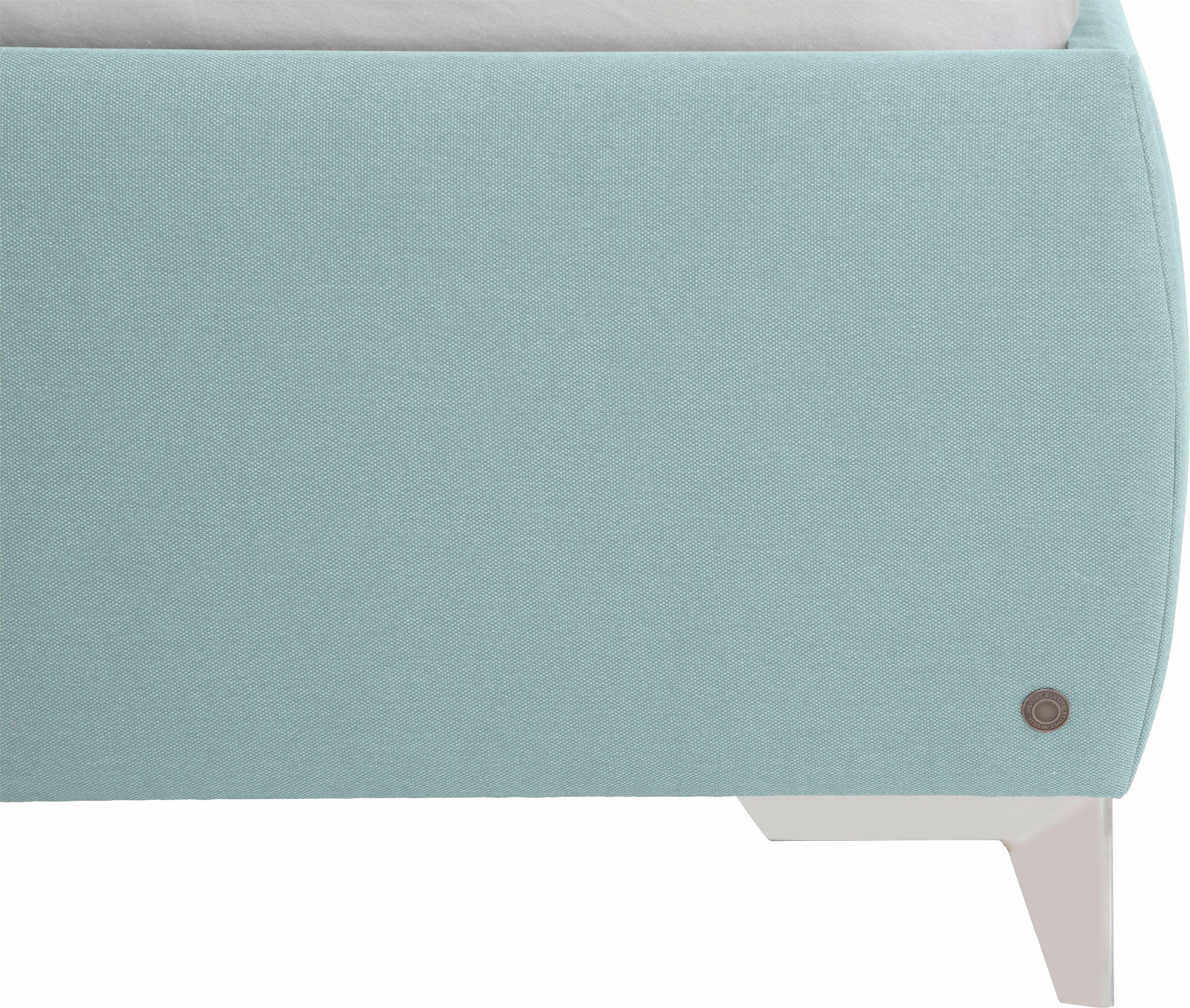 TOM TAILOR Polsterbett »SOFT LINES BED«, mit geschwungenem Kopfteil mit horizontaler Steppung
