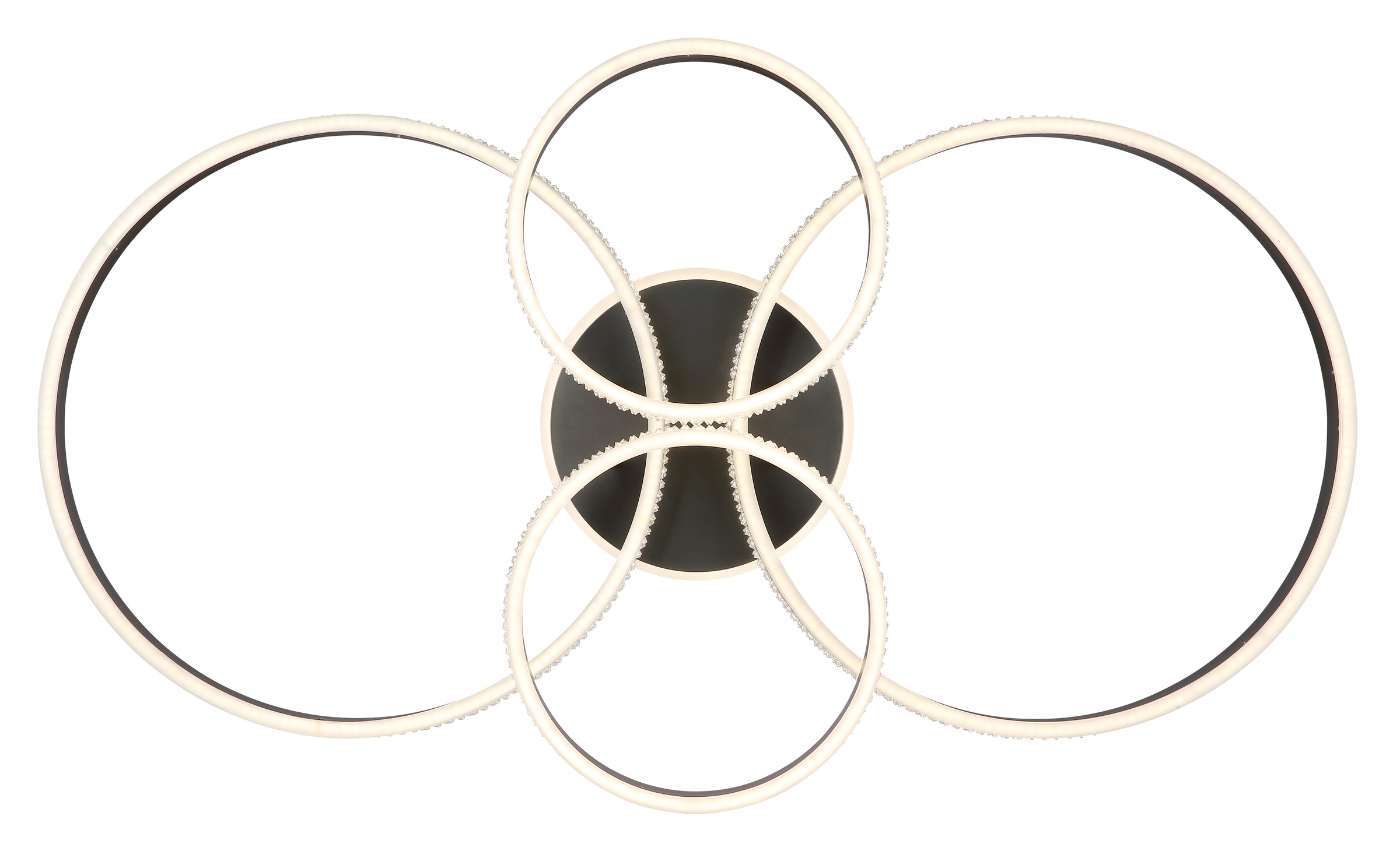 GLOBO LIGHTING Deckenleuchte »GROUNI« LED-Modul 1 Stk. warmweiß - kaltweiß Deckenlampe Wohnzimmer-Leuchte Schlafzimmer-Leuchte Flur Küche