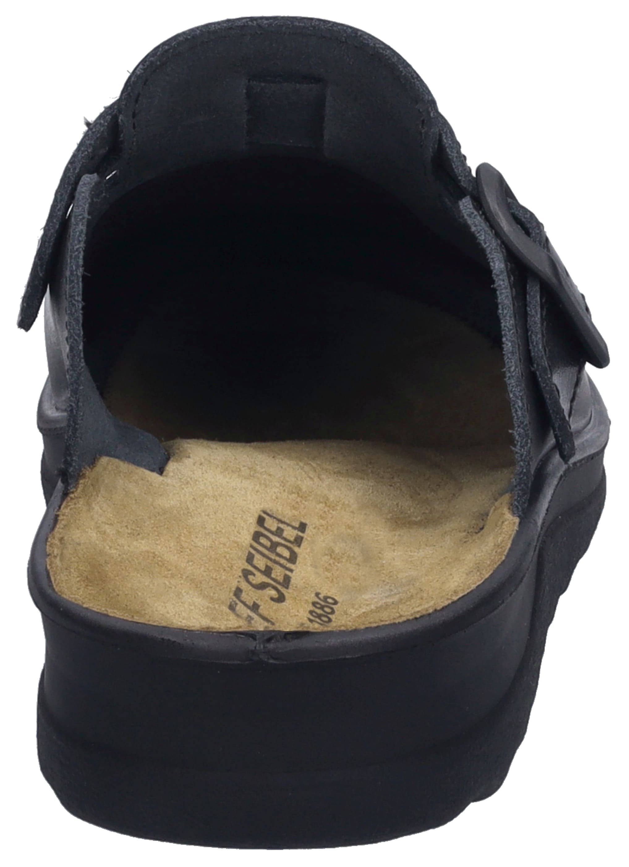 Josef Seibel Pantoffel »Metz 240«, Clog, Flats, Hausschuh, Komfortschuh in Schuhweite H