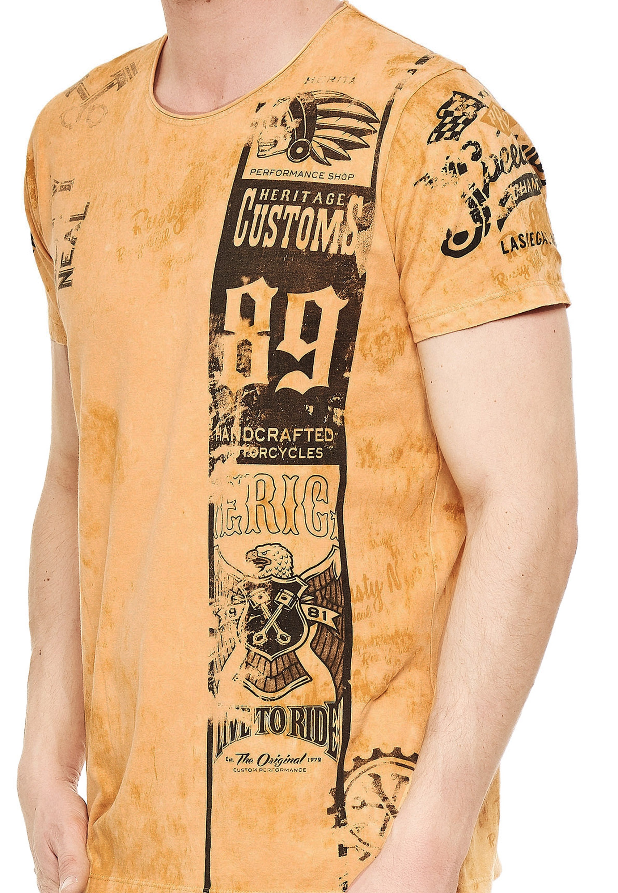 Rusty Neal T-Shirt, mit modernem Print
