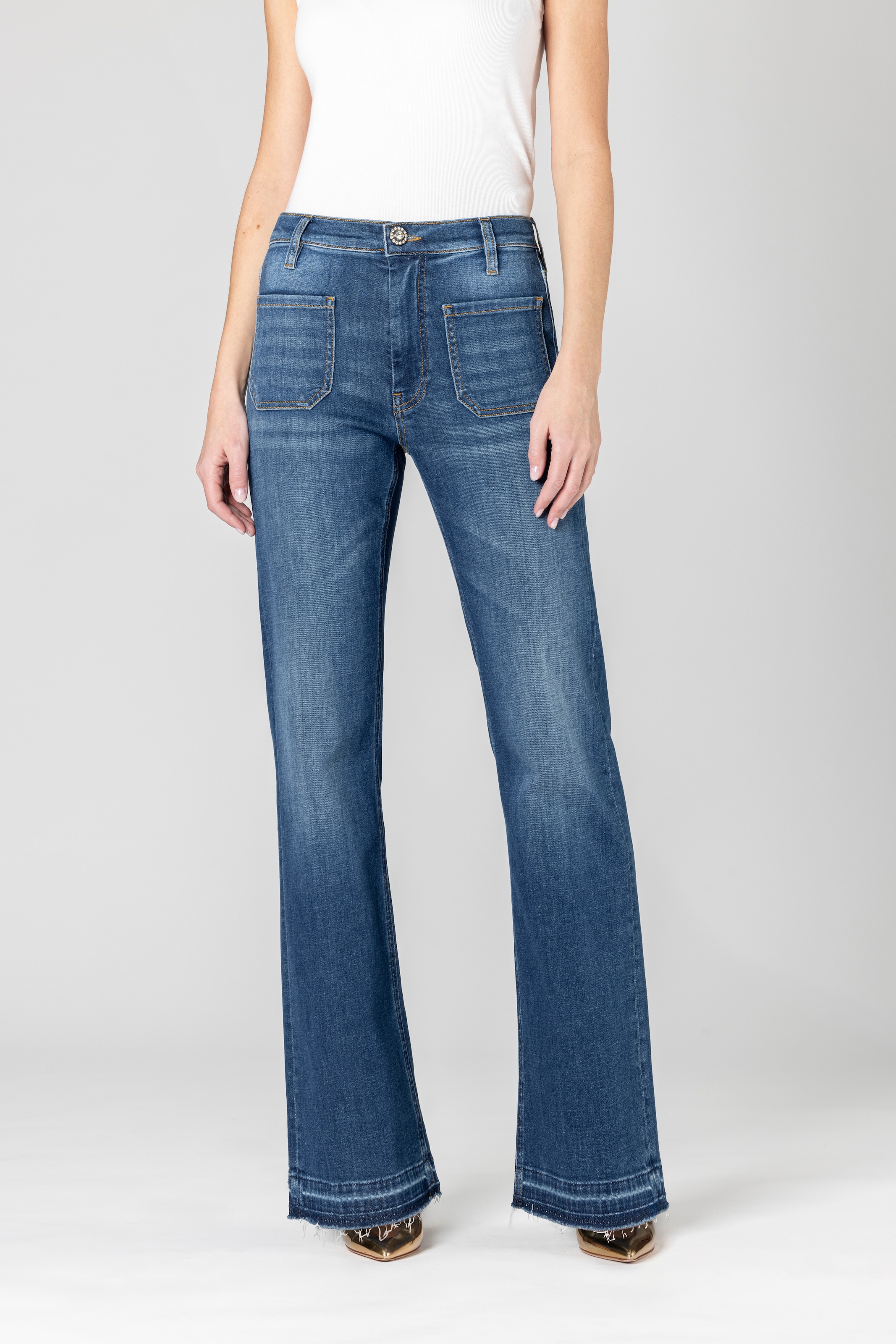 Joop Jeans Bootcut-Jeans "Ella-OH", mit zwei aufgesetzten Taschen günstig online kaufen