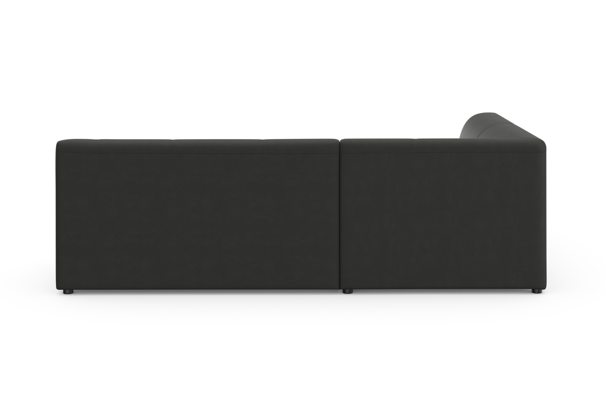 DOMO collection Ecksofa »Topper zeitlos elegant, kompakte Stellmaße, OTTOs Choice, L-Form«, mit Ottomane, wahlweise mit Schlaffunktion