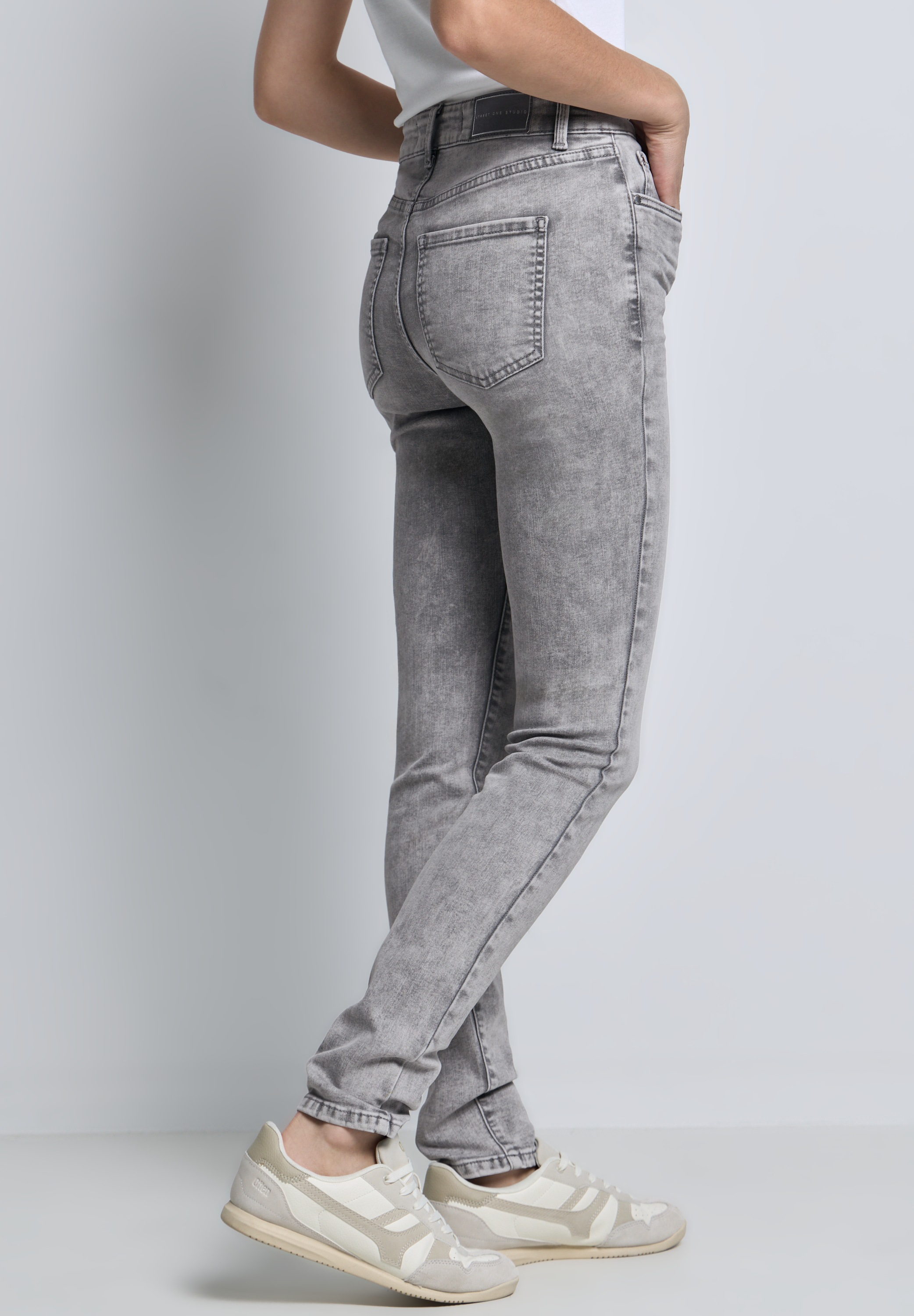 STREET ONE STUDIO Skinny-fit-Jeans High Waist günstig online kaufen