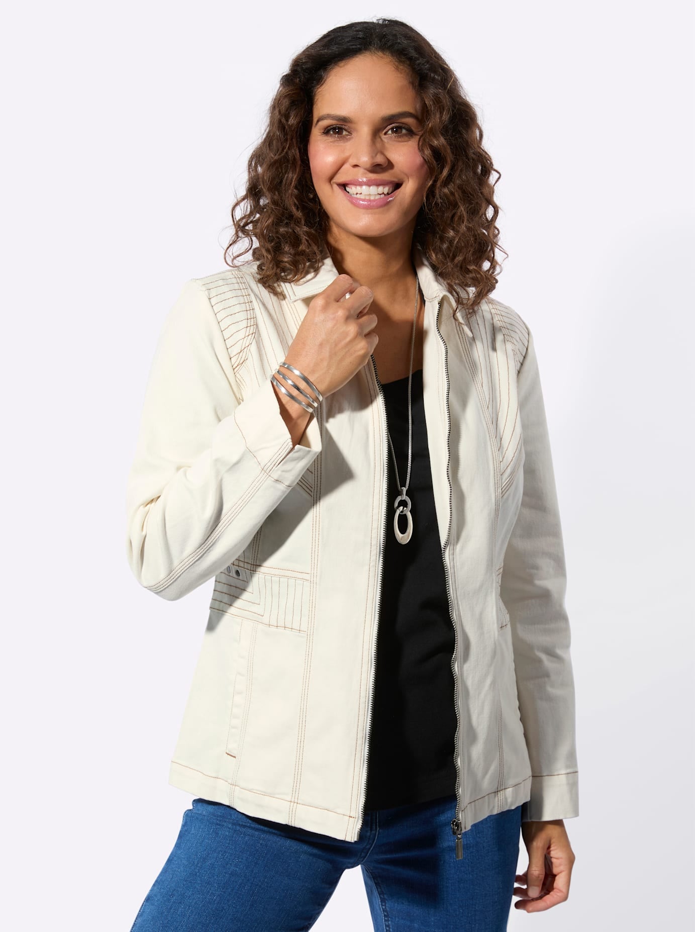 Casual Looks Jeansblazer "Jeans-Jacke" günstig online kaufen