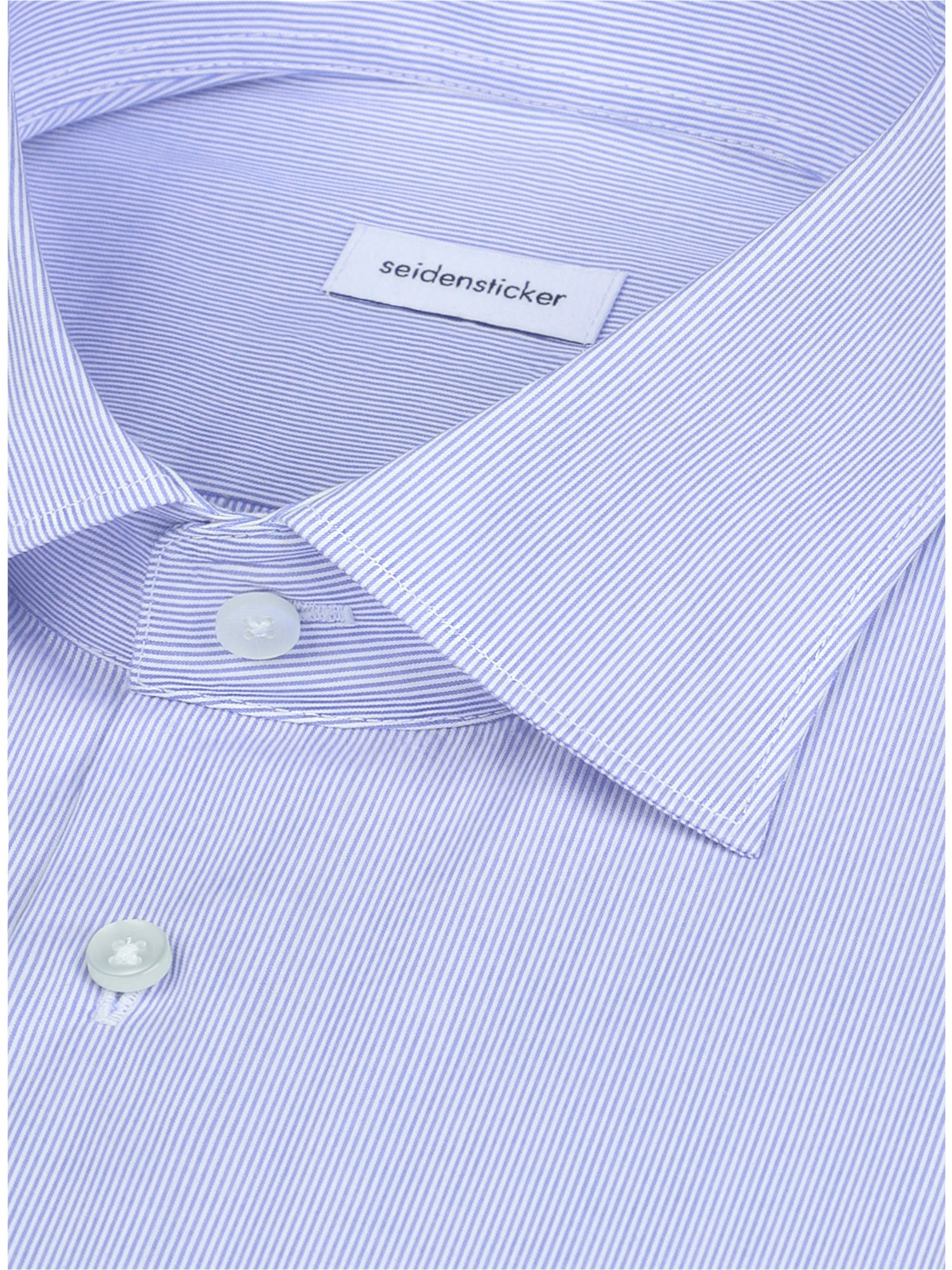 seidensticker Businesshemd »Schwarze Rose« Slim 1/1 Kentkragen Gestreift