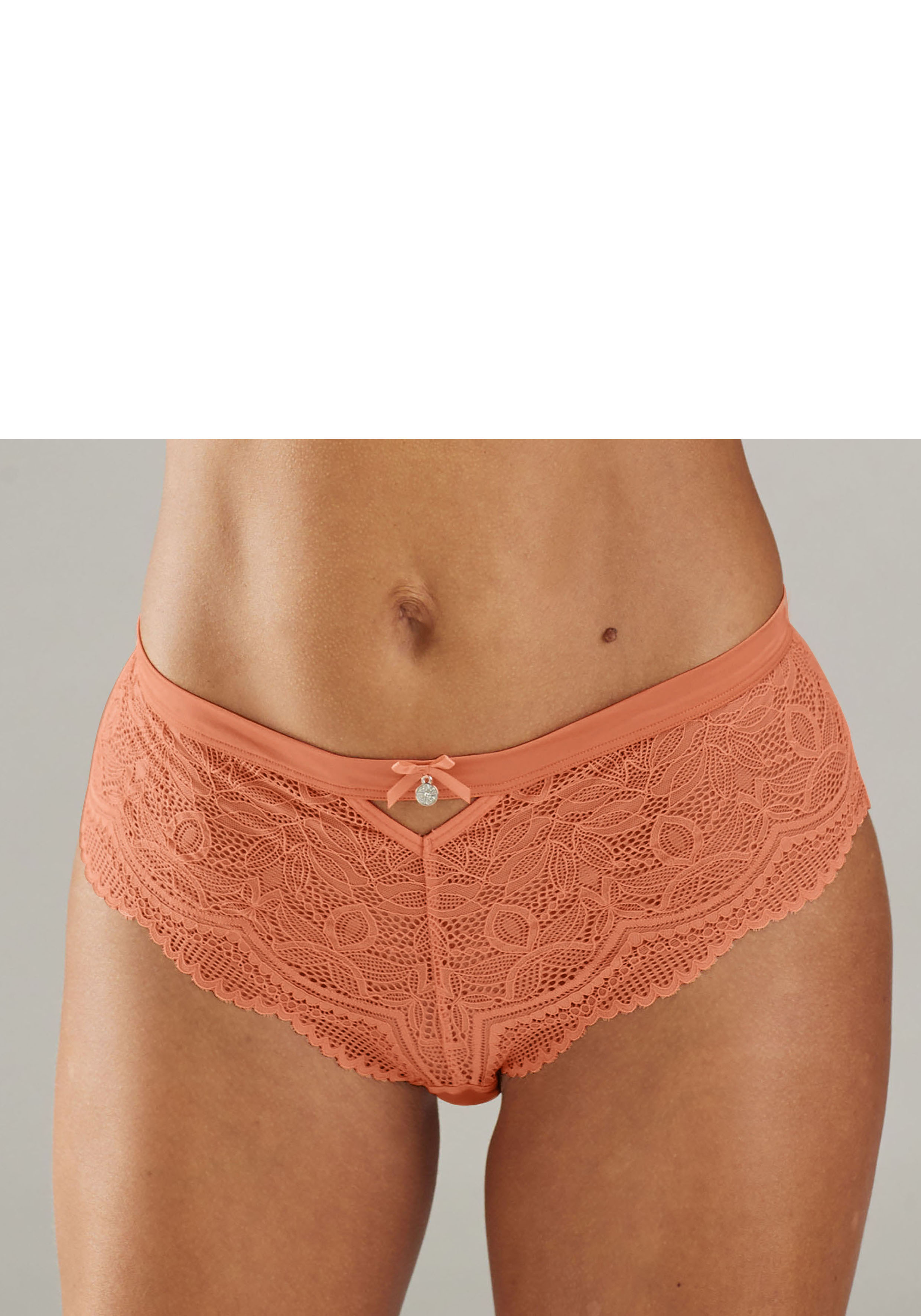 Nuance by Lascana Panty "Vivianna" rundherum aus transparenter Spitze