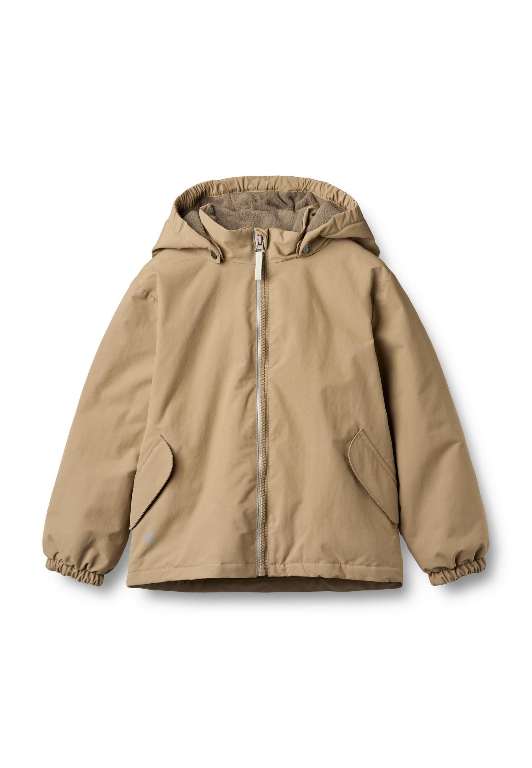 WHEAT Jungen Allwetterjacke "WHEAT Jacket Svende"walnut, Gr. 128, mehrfarbig, 100% Polyester, Jacken