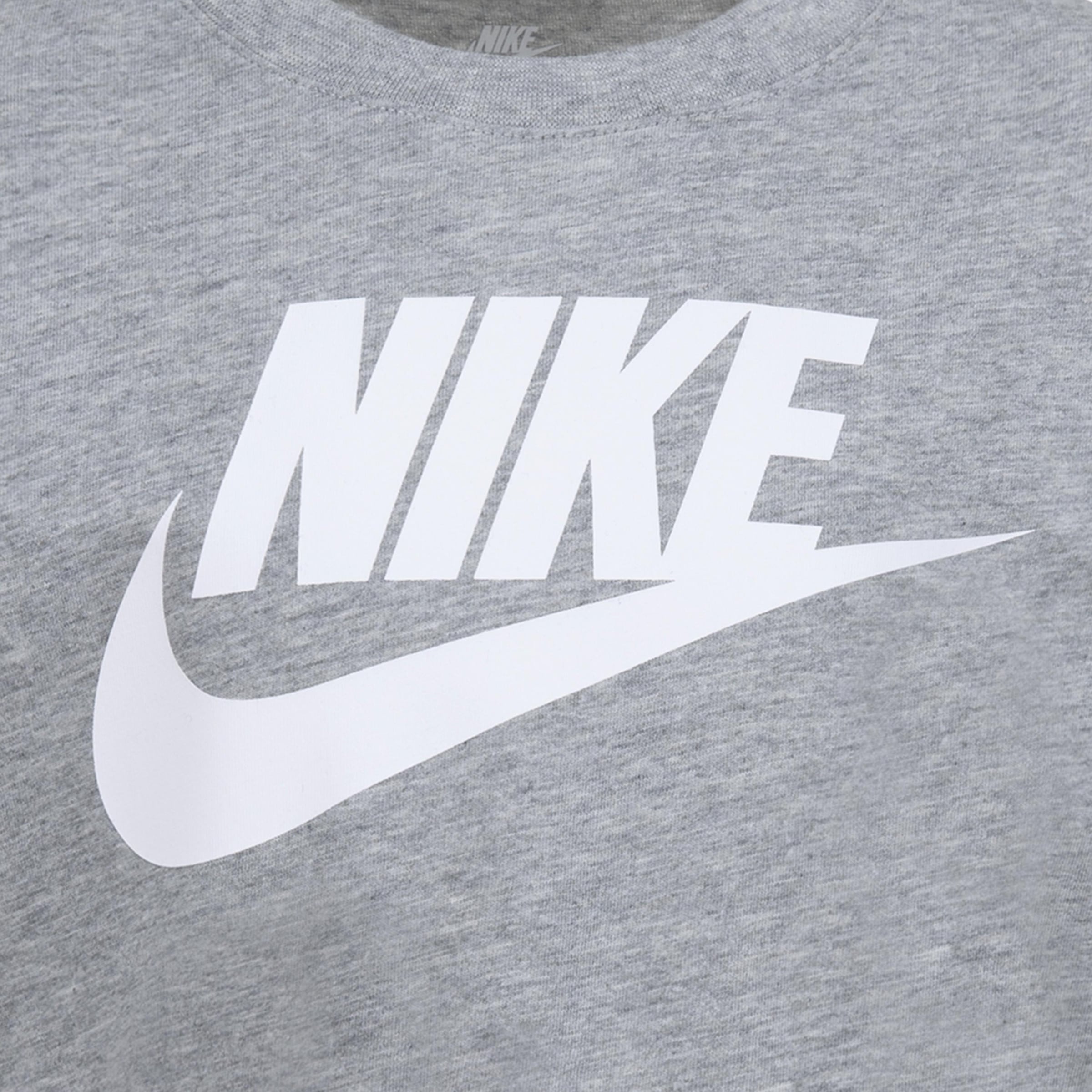 Nike Sportswear T-Shirt für Kinder, aus Baumwolle und Polyester, pflegeleicht