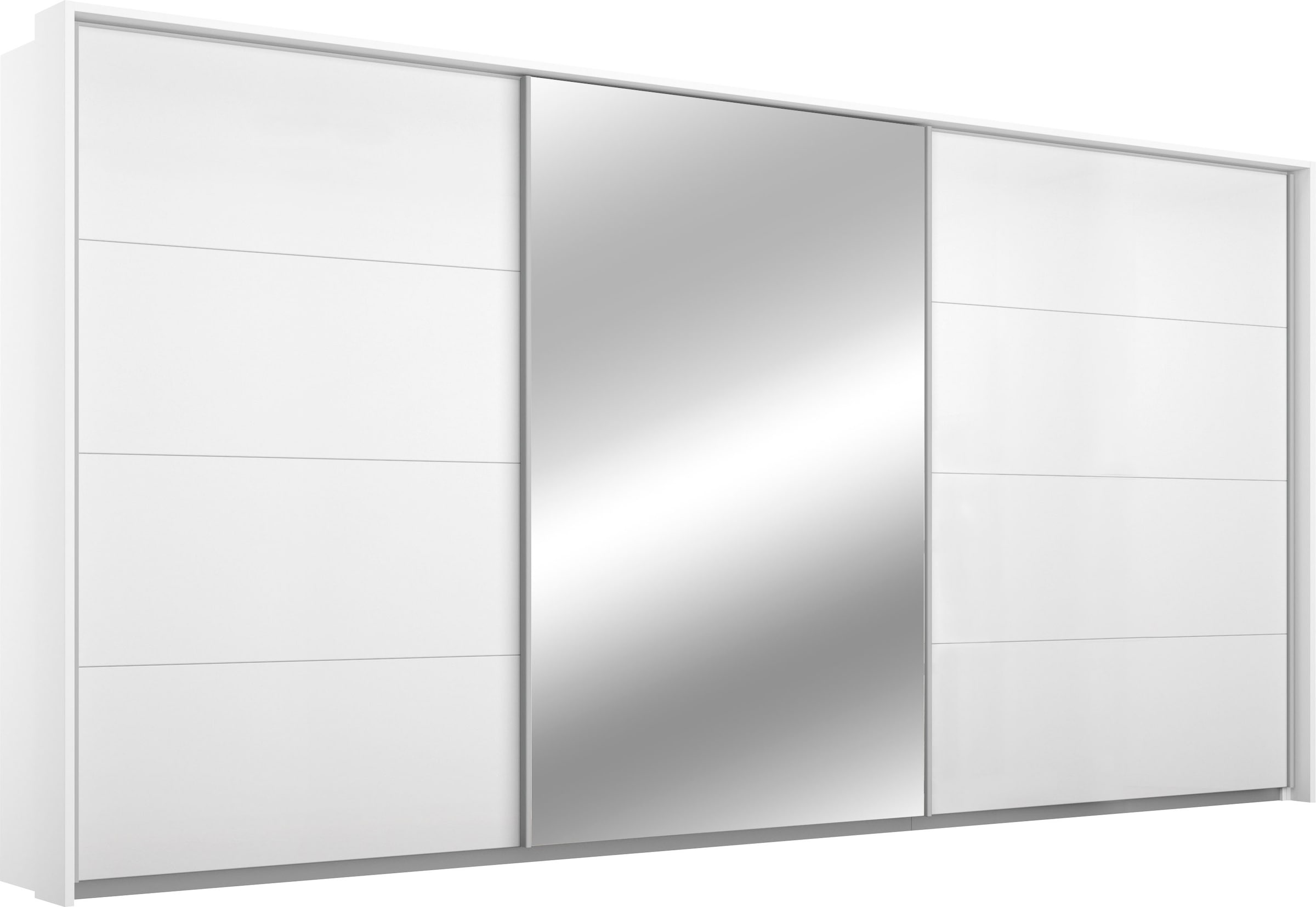 rauch "Kleiderschrank Schrank Garderobe Wäscheschrank Ankleide KULMBACH" optional mit Beleuchtung, Breiten 278/368 cm Höhen 214/233 cm, mit umfangreicher Innenausstattung und Passepartout MADE IN GERMANY
