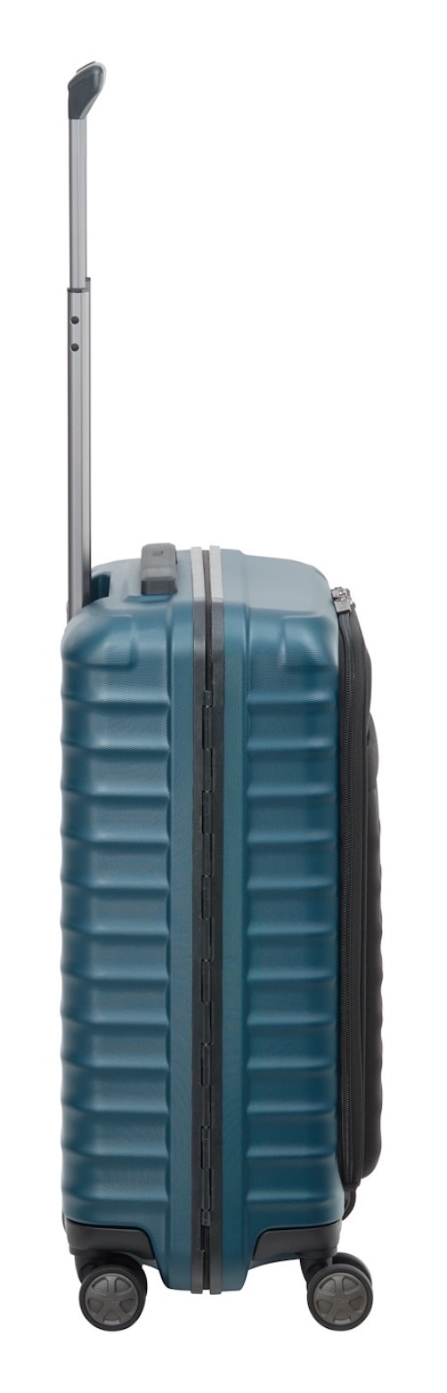 TITAN® Hartschalen-Trolley »LITRON Frame mit Vortasche, Safeplus-Verschluss«, 4 Rollen, Hartschalen-Koffer Made in Germany mit 10 Jahren Herstellergarantie
