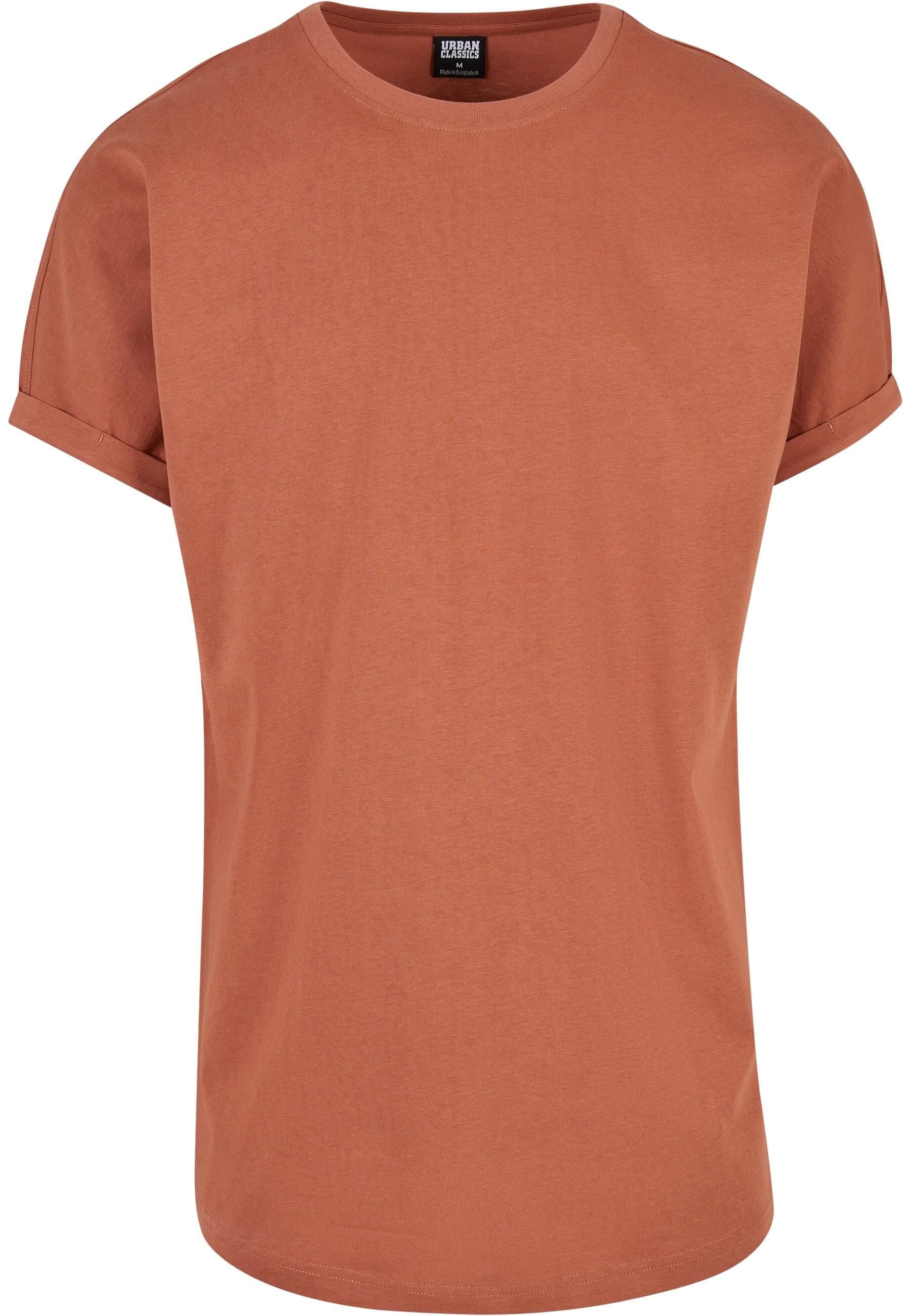 URBAN CLASSICS T-Shirt "Urban Classics Herren Long Shaped Turnup Tee" 1 Stk günstig online kaufen